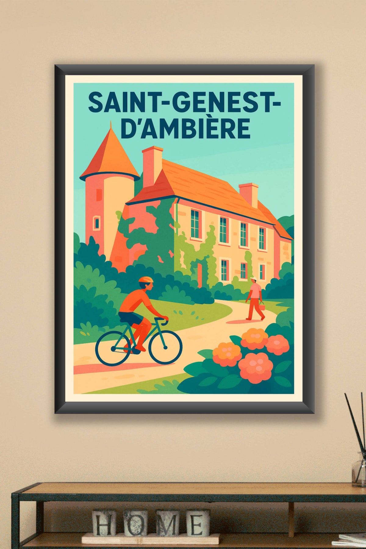 Affiche de Saint-Genest-d'Ambière - Charmante balade à travers le temps