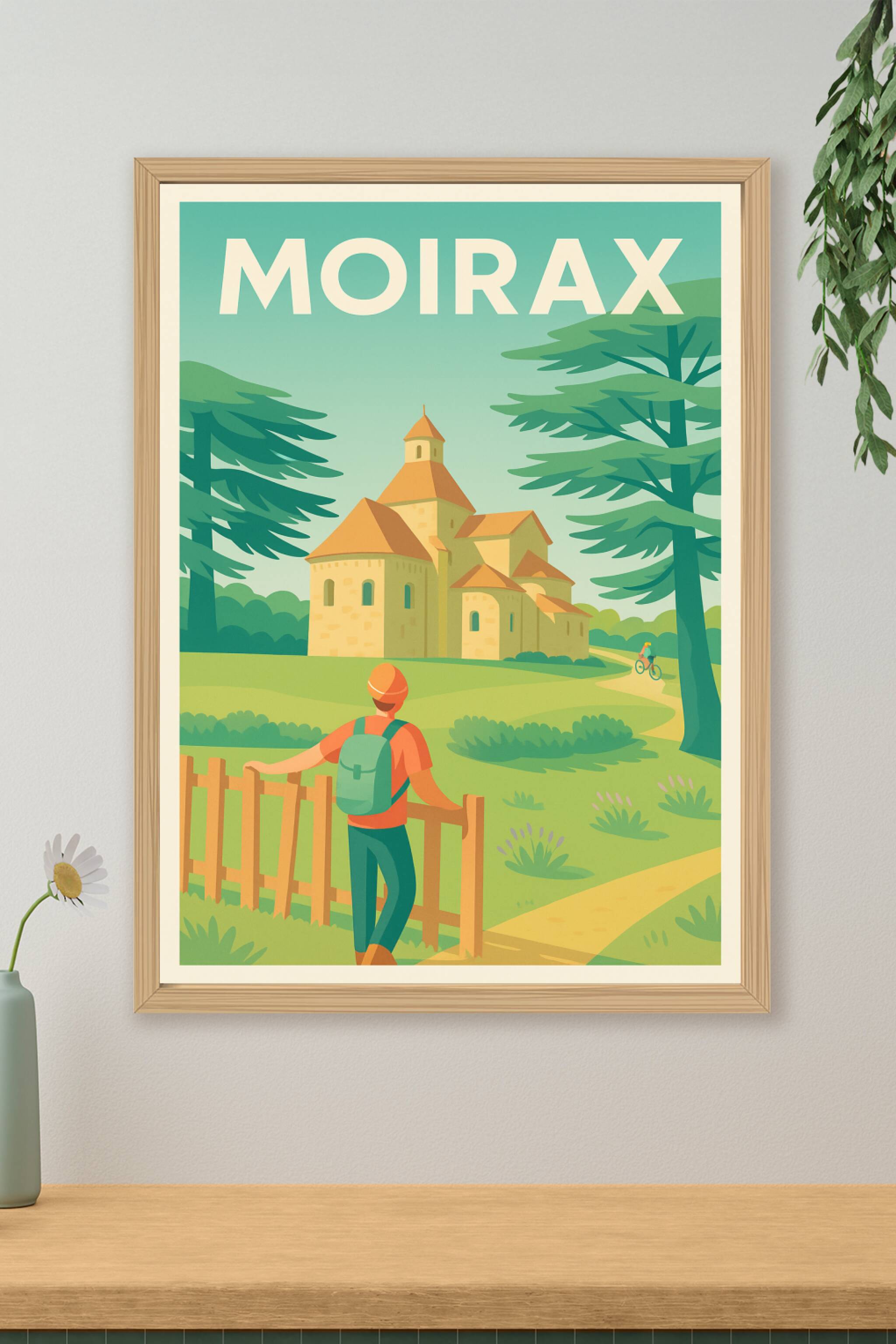 Affiche de Moirax - Escapade bucolique au coeur de la nature
