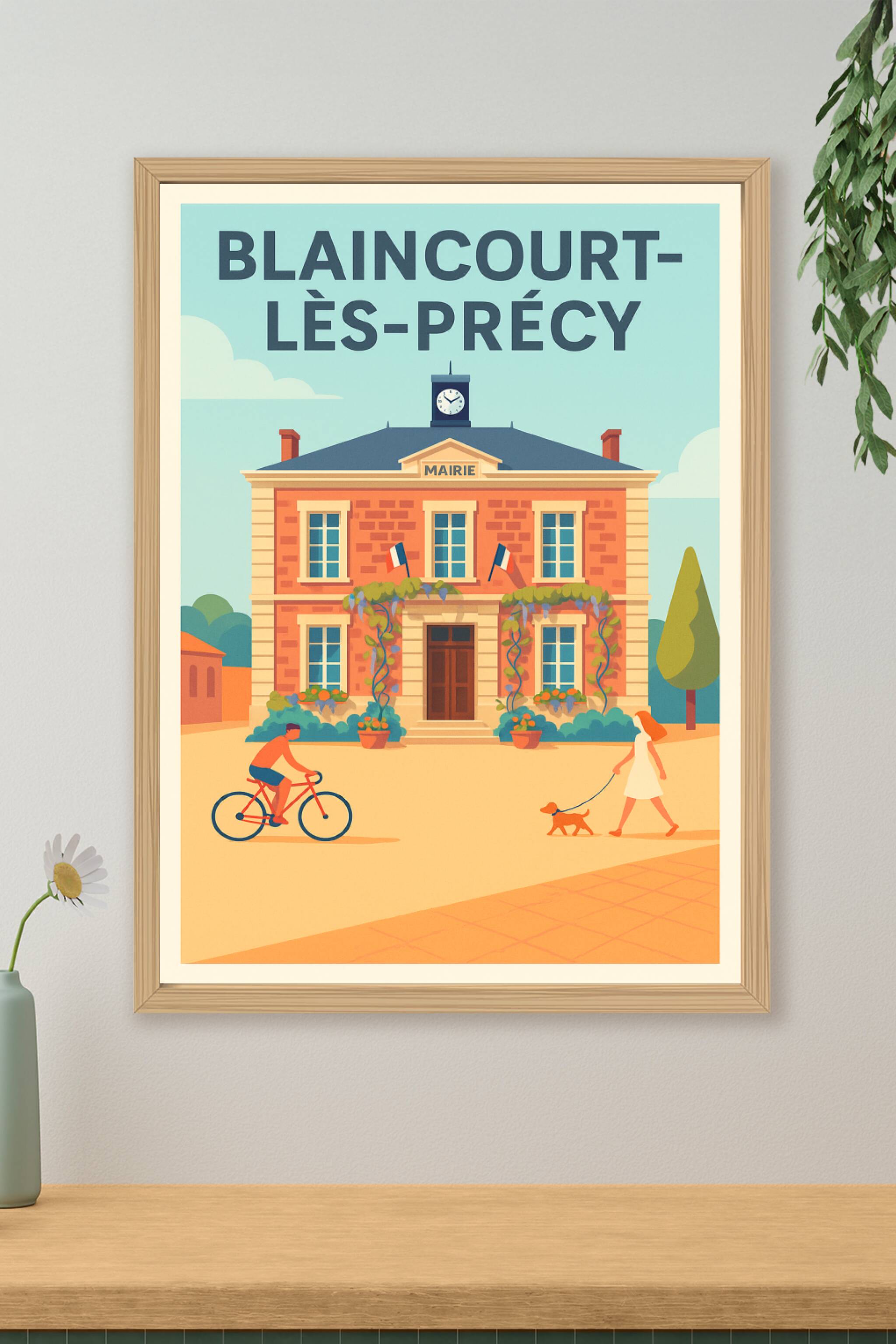 Affiche de Blaincourt-lès-Précy - Charme et sérénité au cœur du village