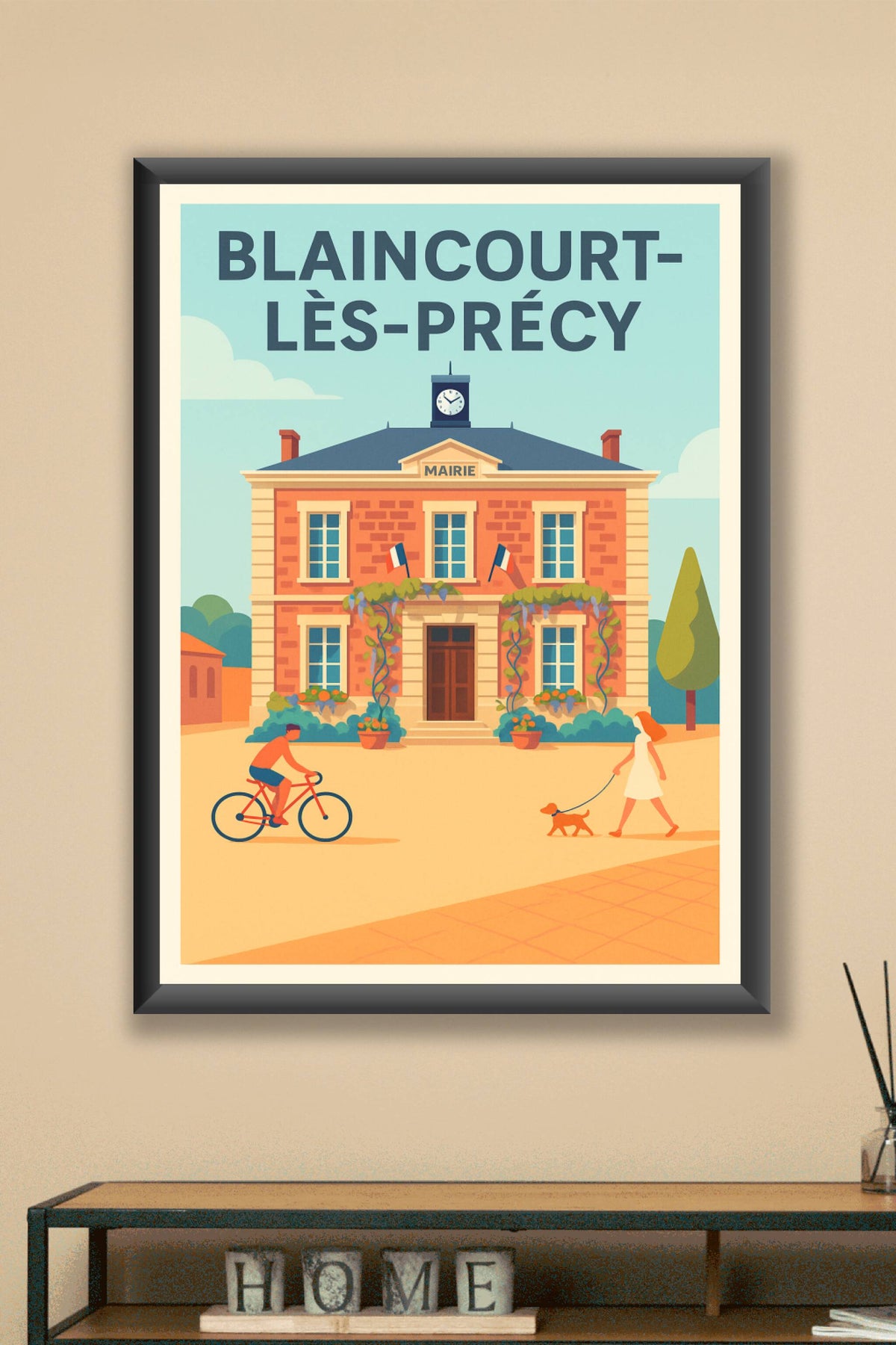 Affiche de Blaincourt-lès-Précy - Charme et sérénité au cœur du village
