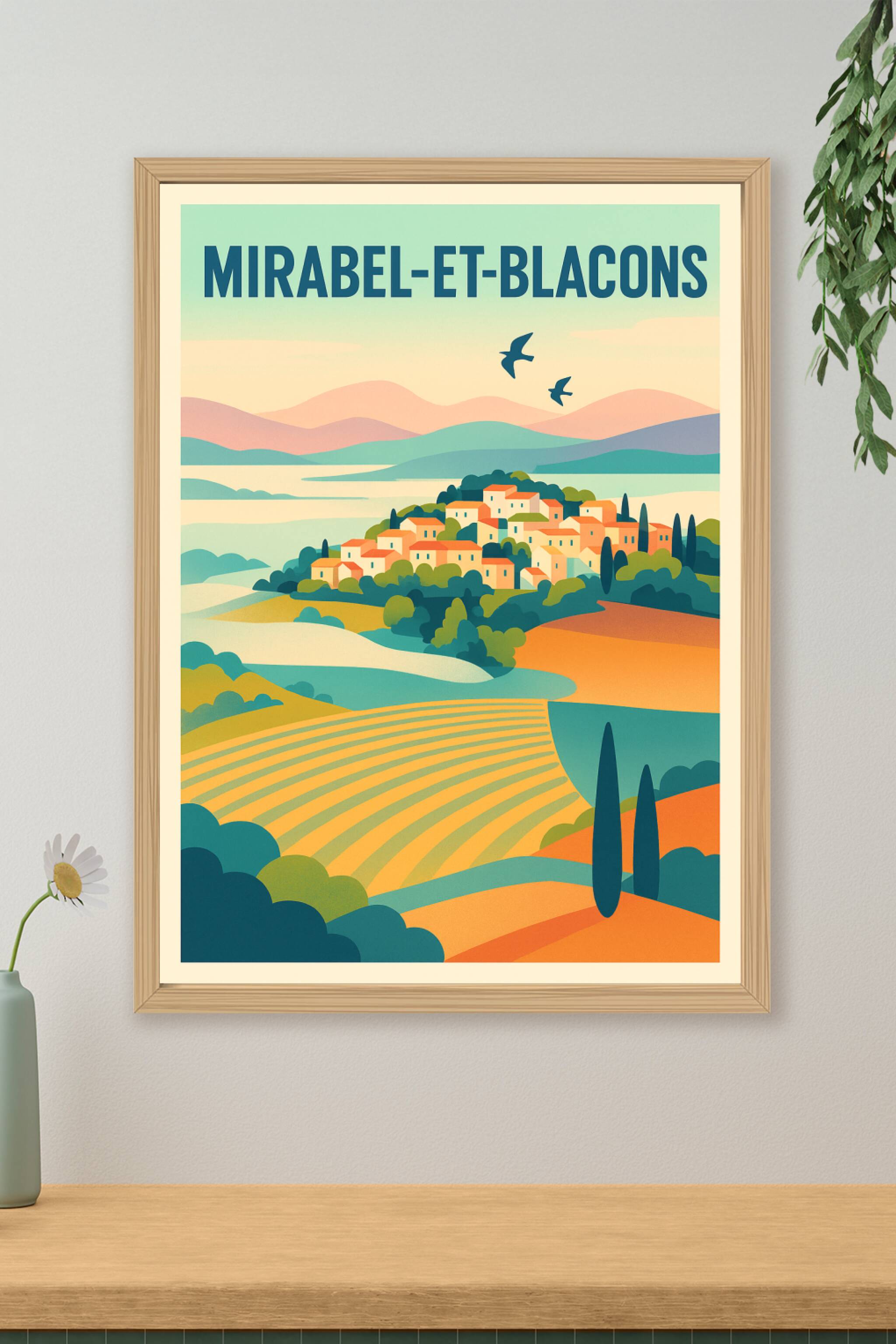 Affiche de Mirabel-et-Blacons - Charme bucolique au cœur de la vallée