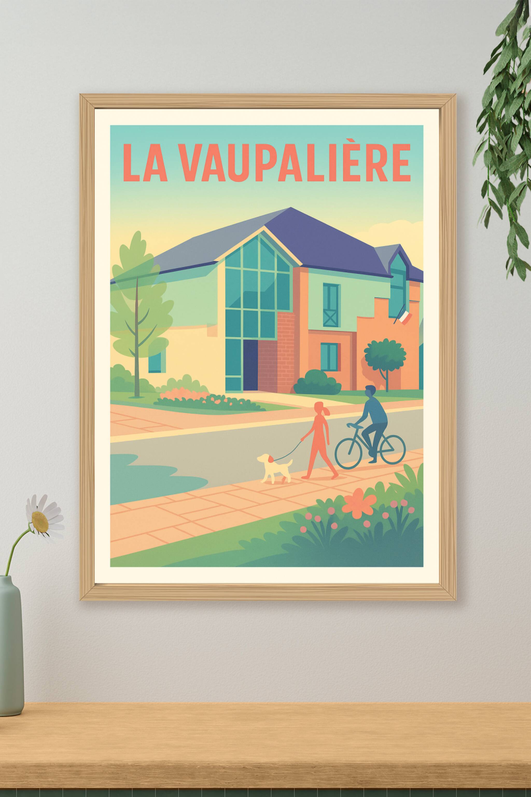 Affiche de La Vaupalière - Un coin de tranquillité plein de charme