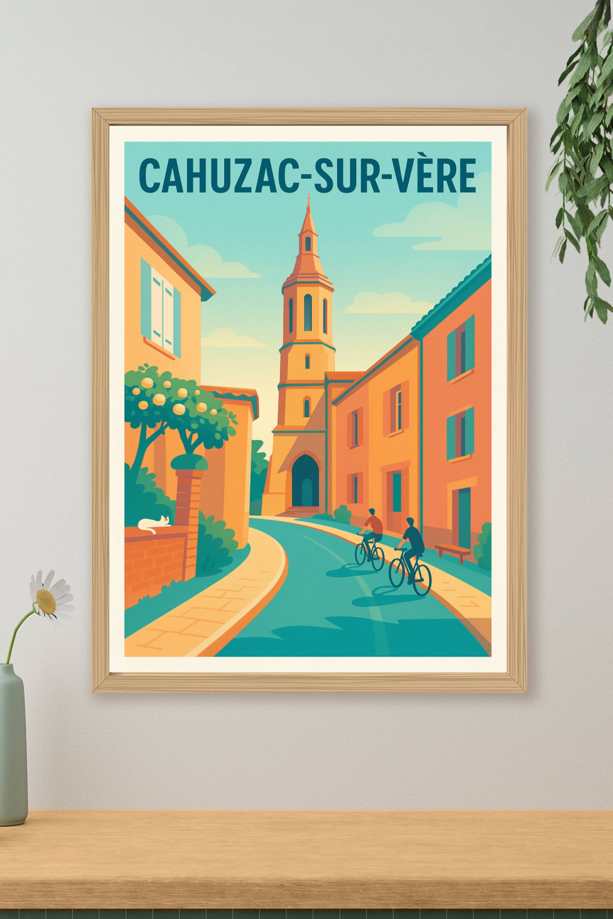 Affiche de Cahuzac-sur-Vère - Charme provençal au cœur du Tarn