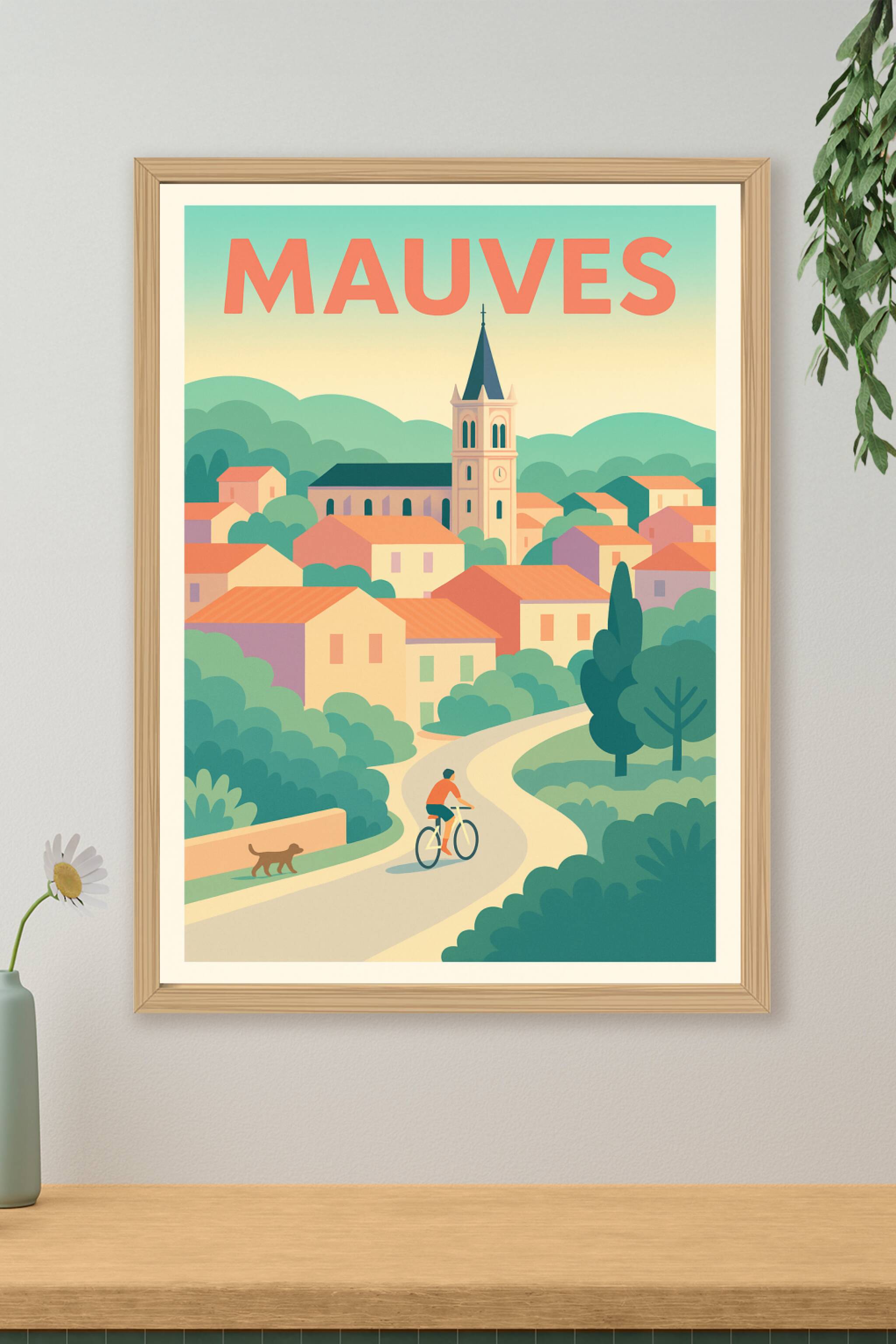Affiche de Mauves - Escapade paisible au cœur du village
