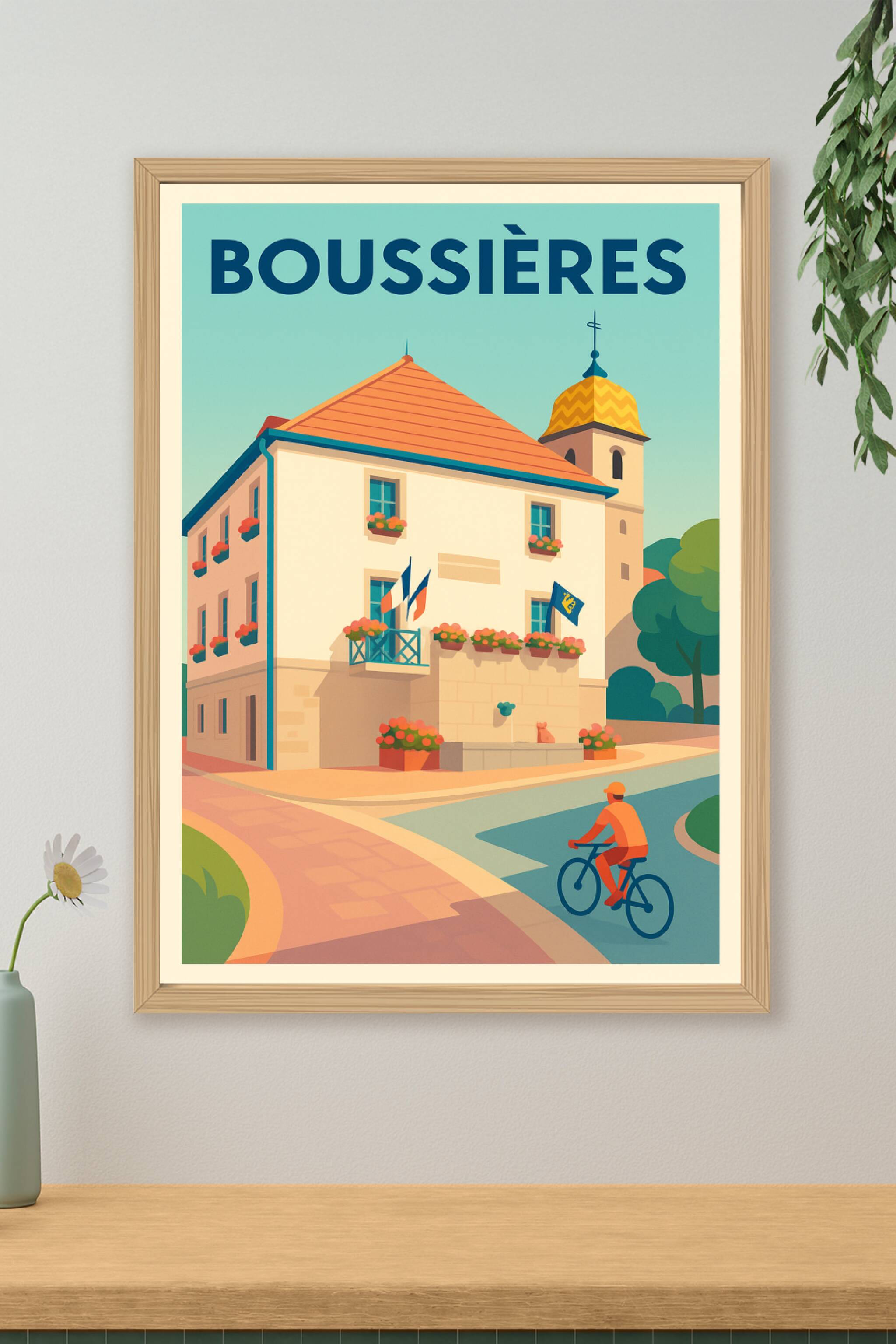 Affiche de Boussières - Charme intemporel au cœur du Doubs