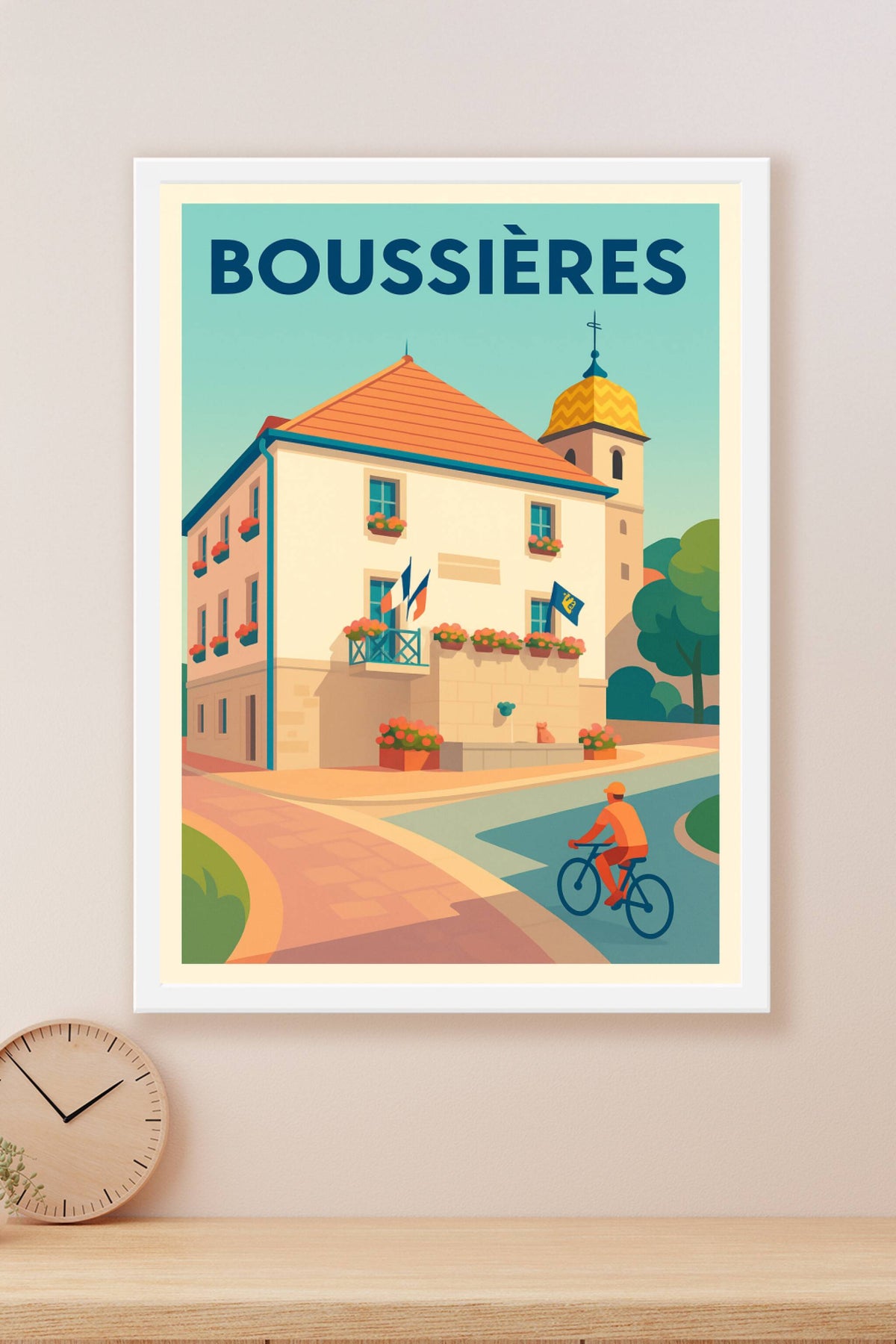 Affiche de Boussières - Charme intemporel au cœur du Doubs