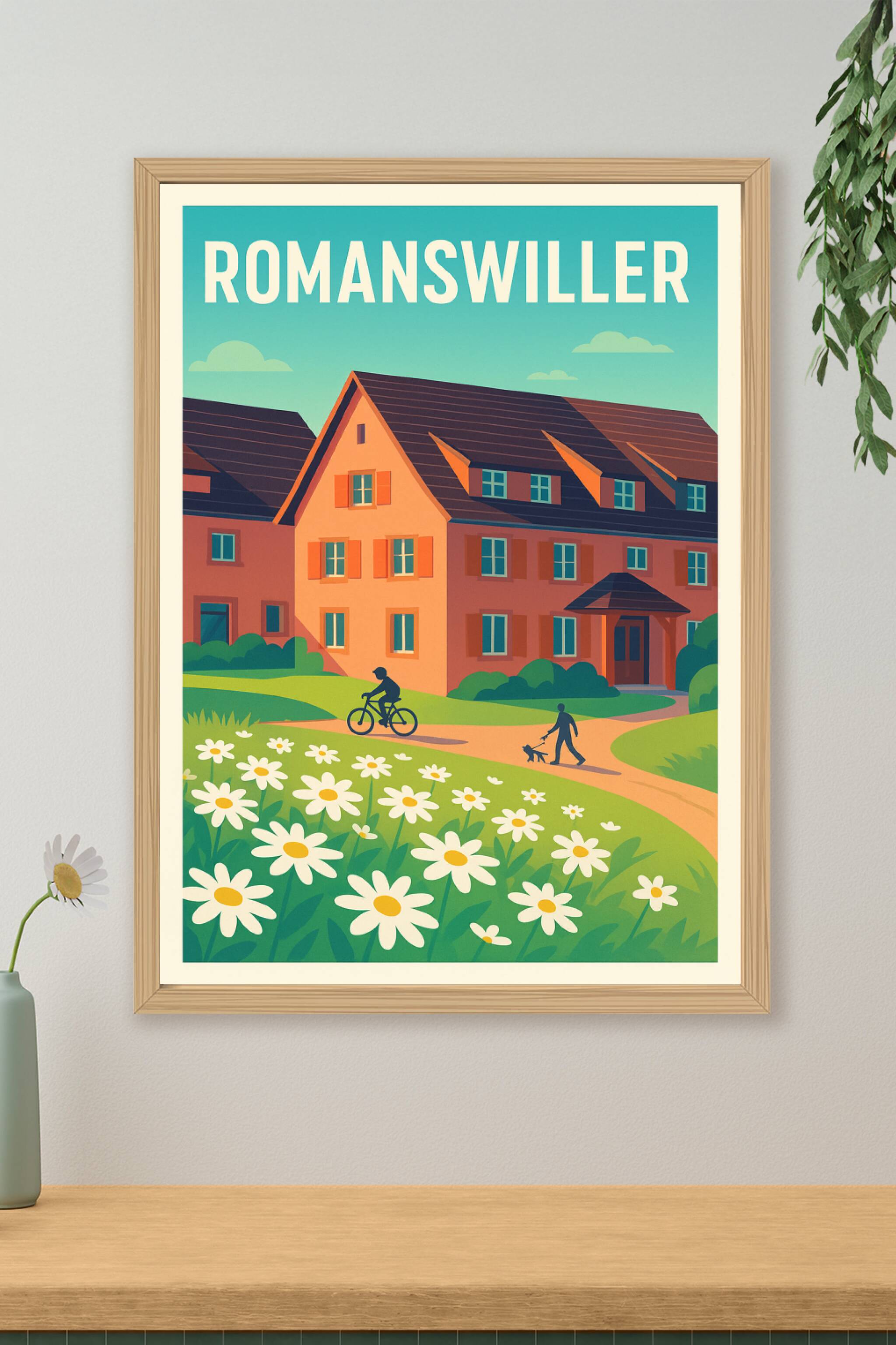 Affiche de Romanswiller - Charme bucolique et douceur de vivre