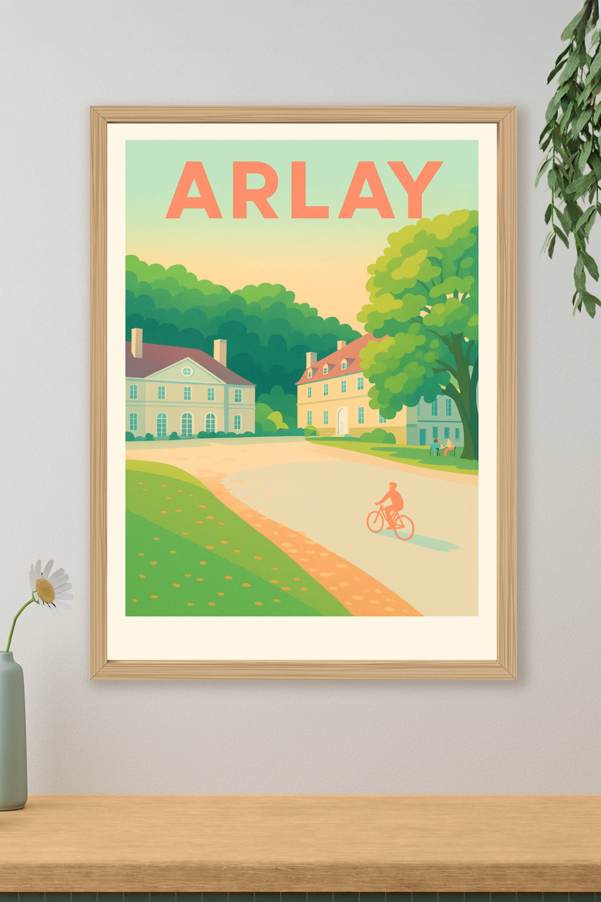 Affiche de Arlay - Un havre de paix entre nature et patrimoine