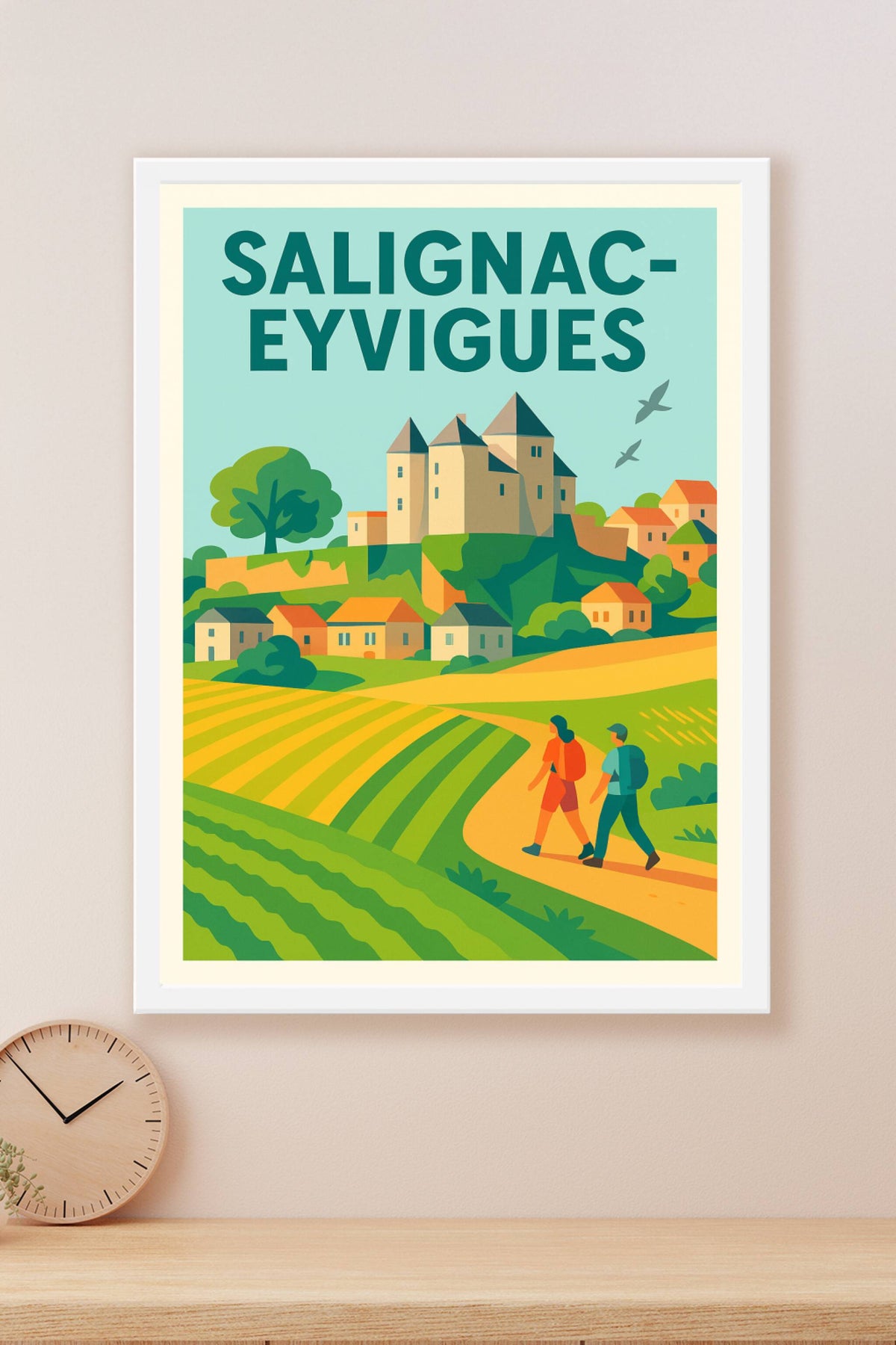 Affiche de Salignac-Eyvigues - L'escapade champêtre au cœur du Périgord