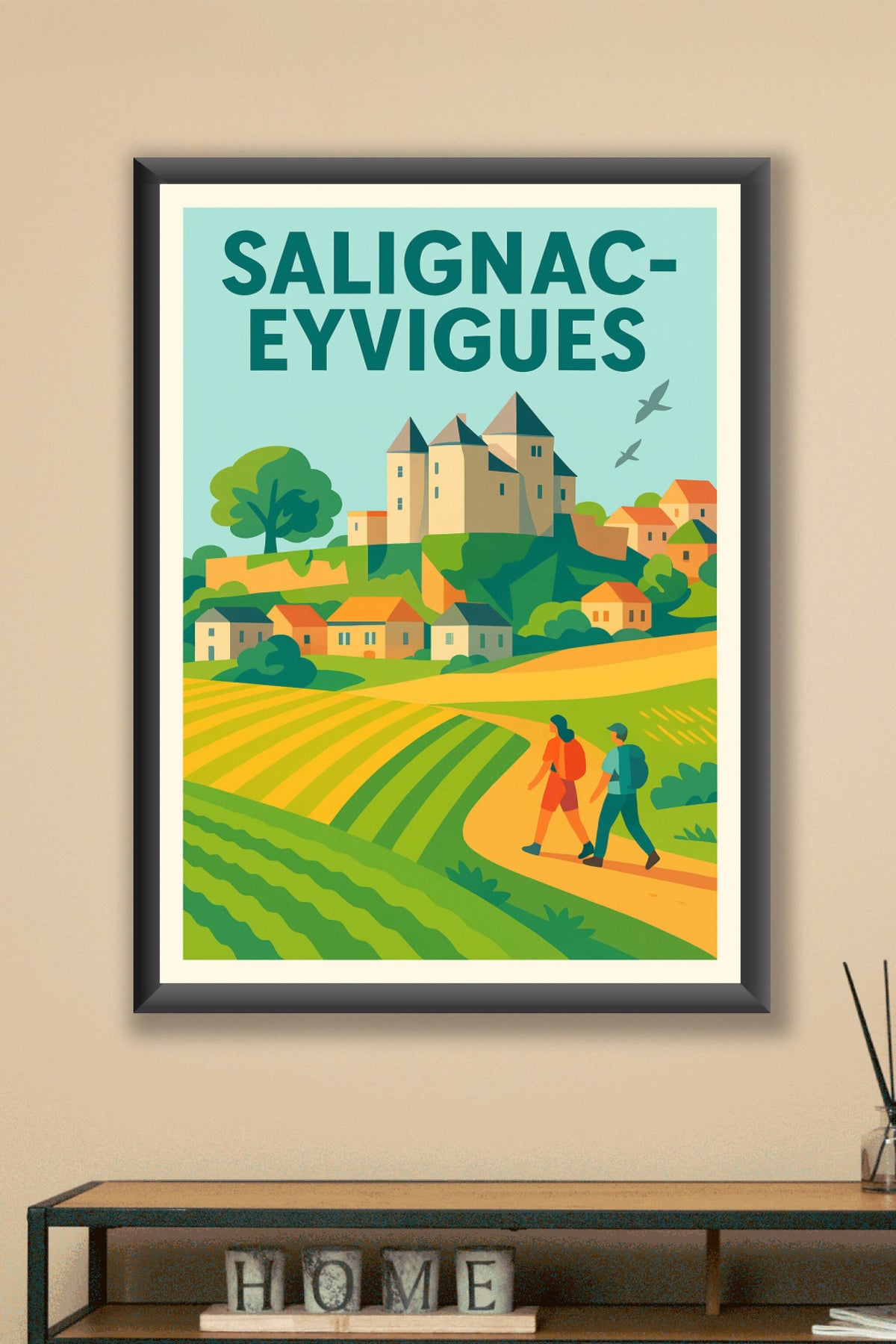 Affiche de Salignac-Eyvigues - L'escapade champêtre au cœur du Périgord
