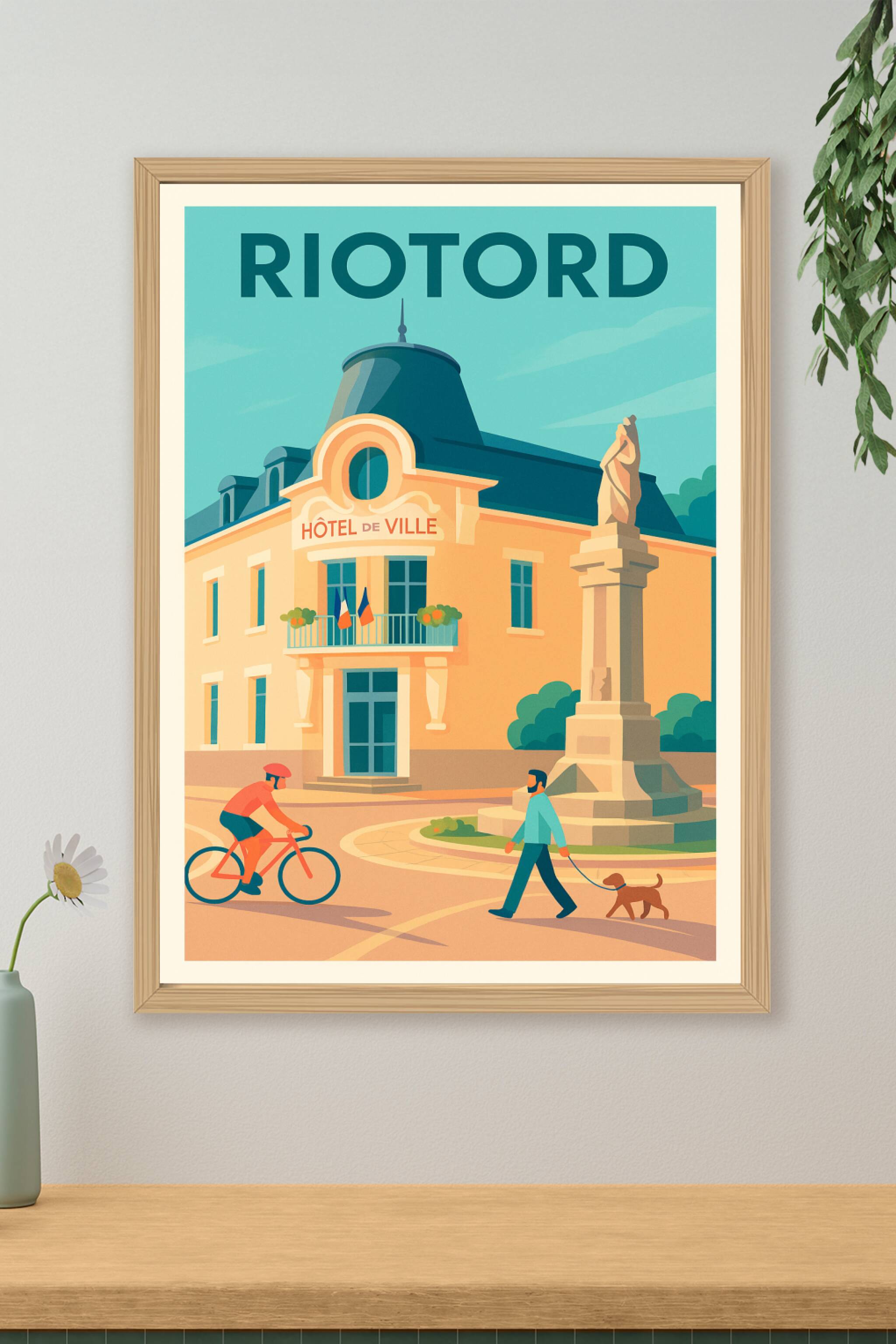 Affiche de Riotord - Charme et Sérénité au cœur de la ville