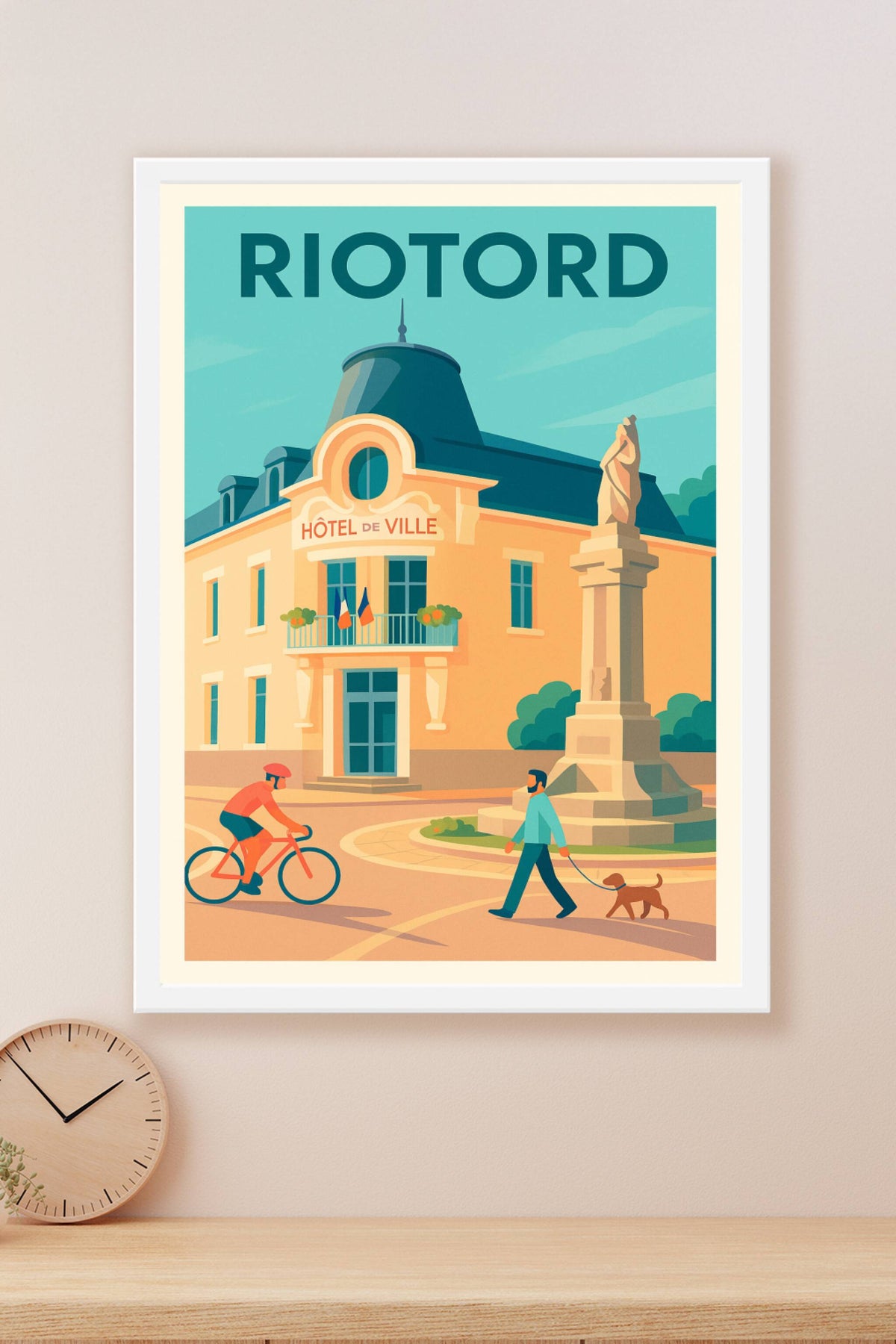 Affiche de Riotord - Charme et Sérénité au cœur de la ville
