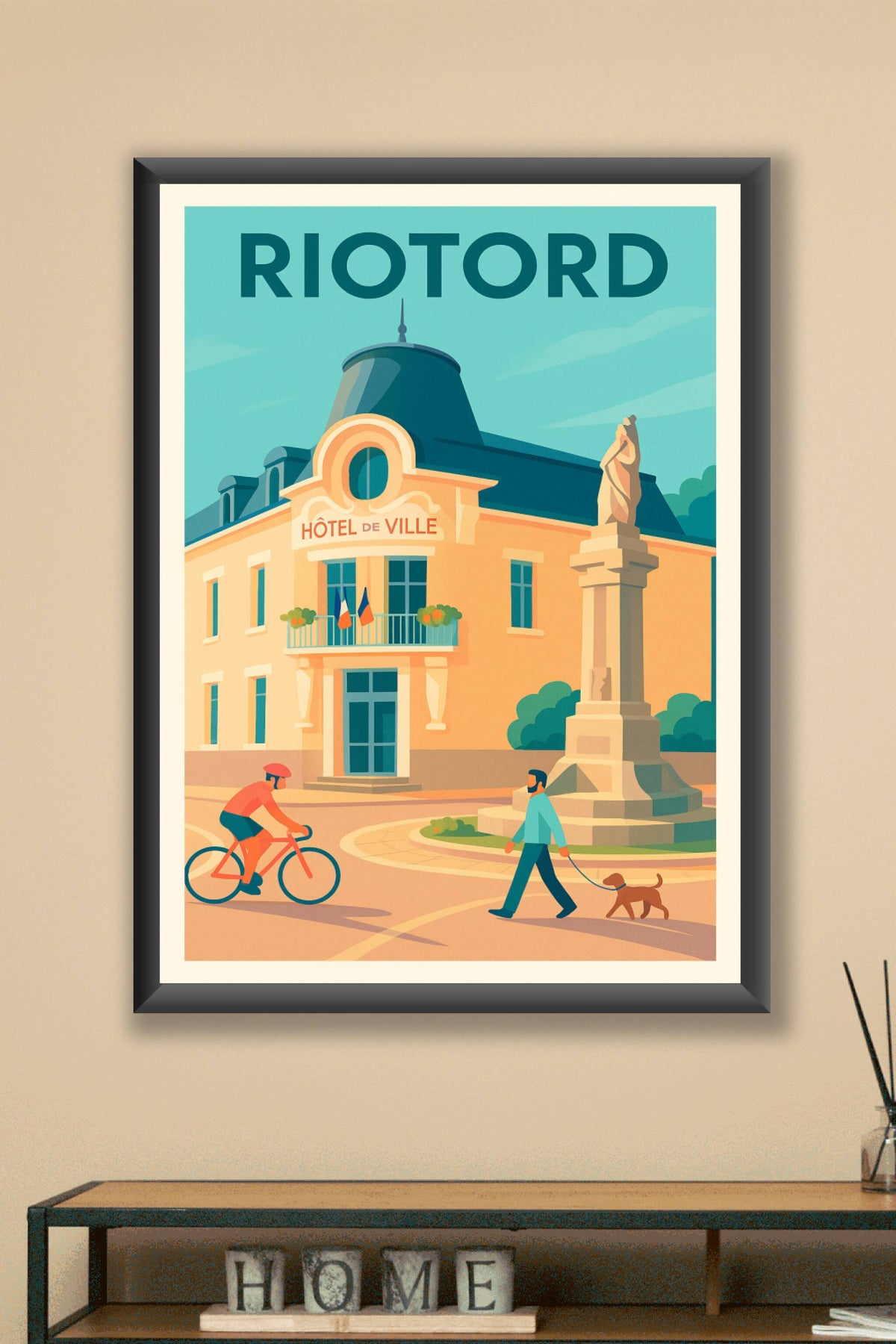 Affiche de Riotord - Charme et Sérénité au cœur de la ville