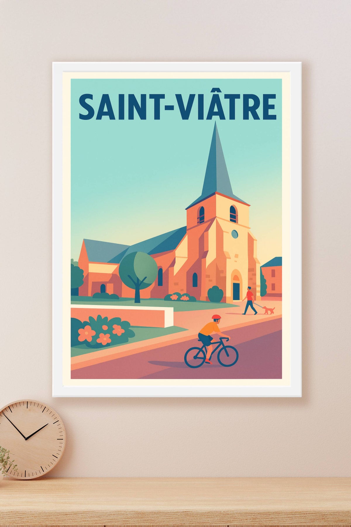 Affiche de Saint-Viâtre - Charme et sérénité villageoise