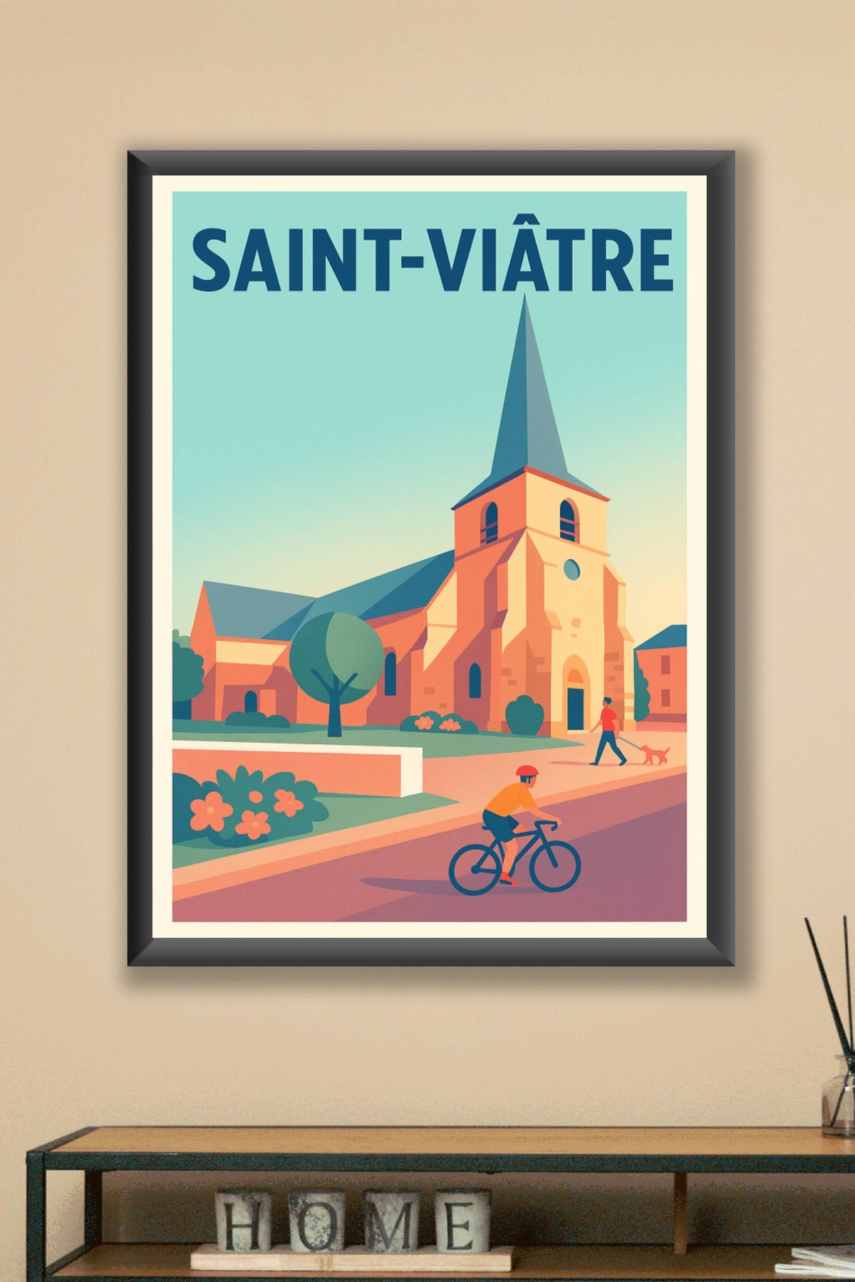Affiche de Saint-Viâtre - Charme et sérénité villageoise