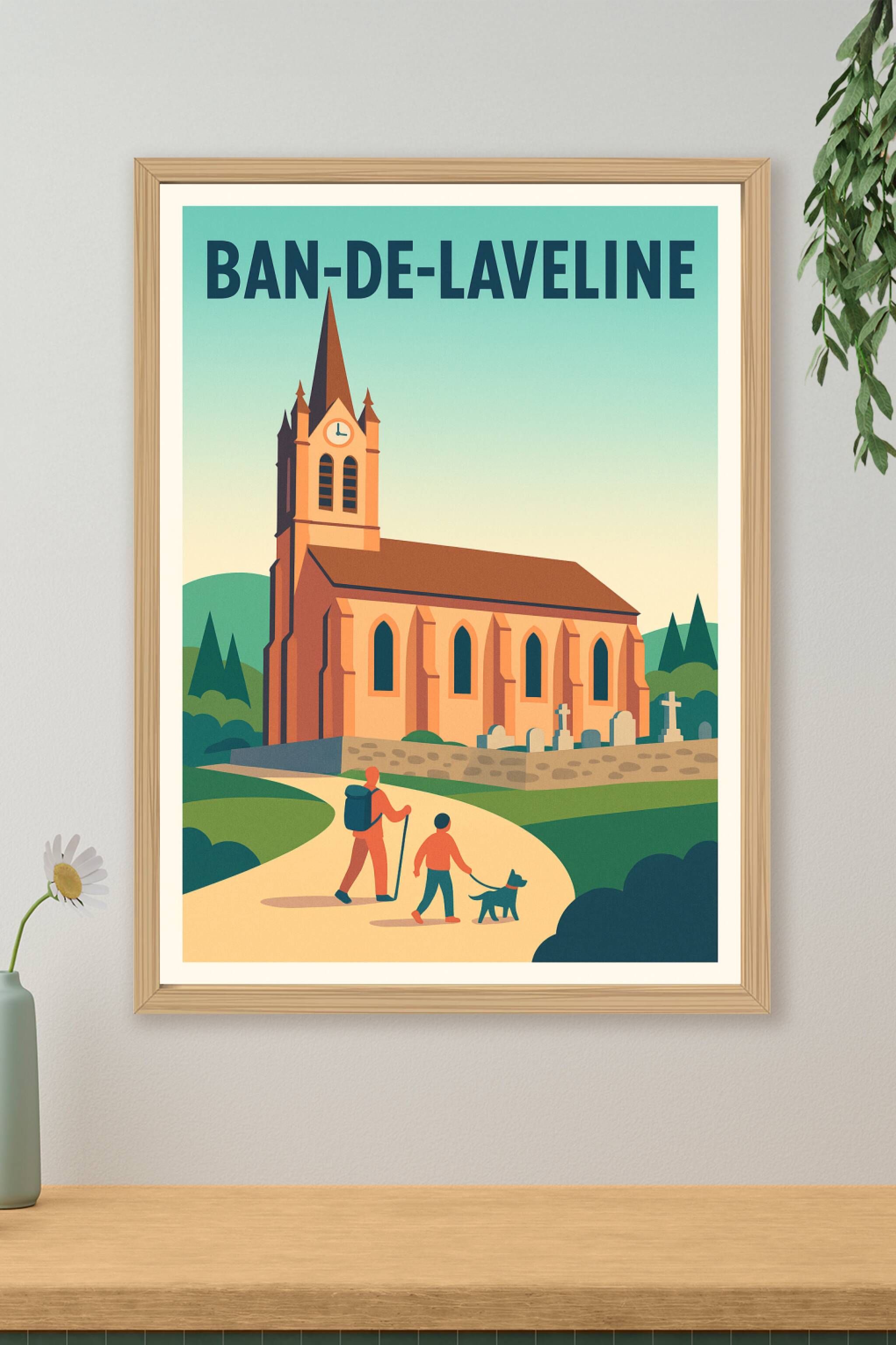 Affiche de Ban-de-Laveline - Charme pittoresque et nature paisible