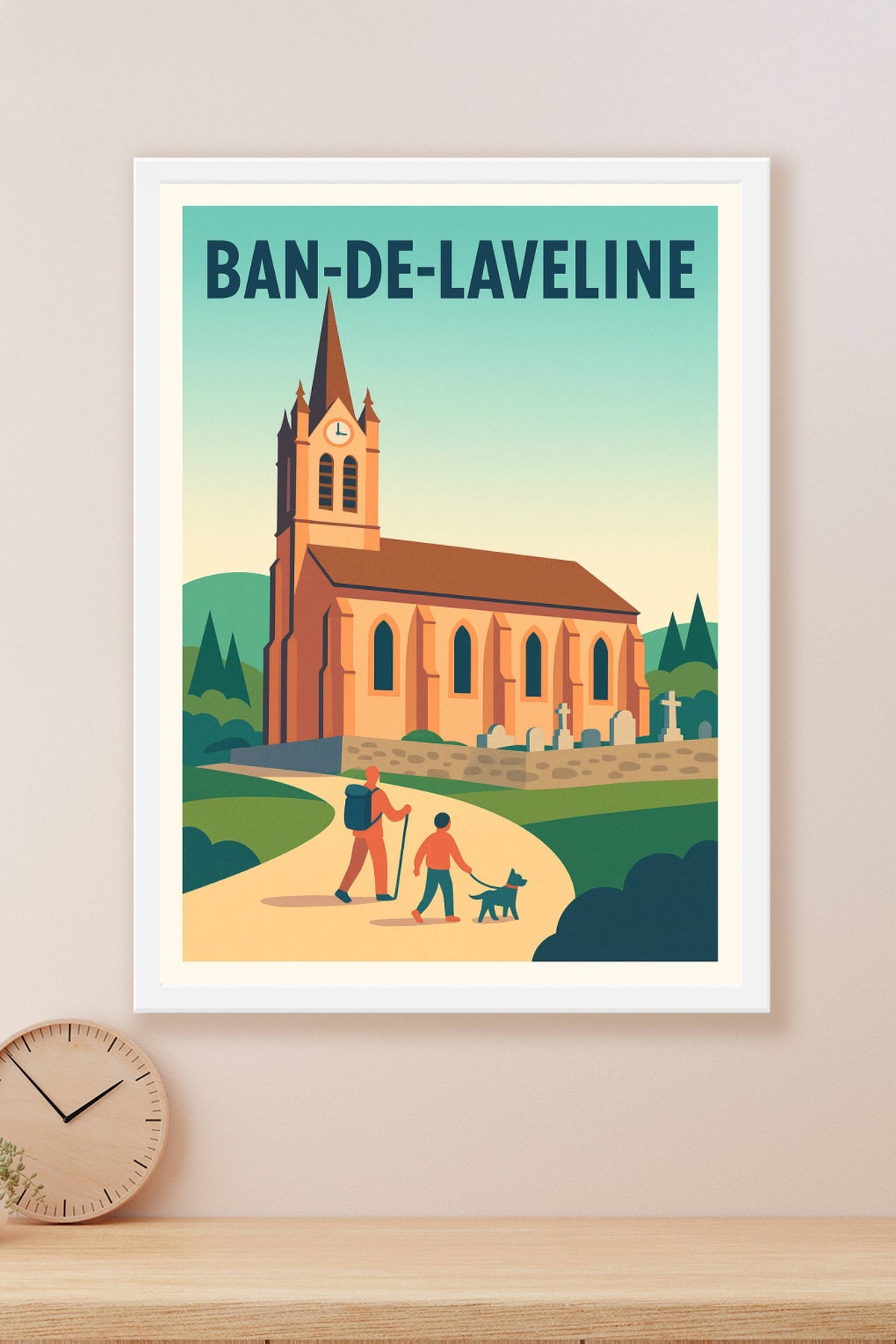 Affiche de Ban-de-Laveline - Charme pittoresque et nature paisible