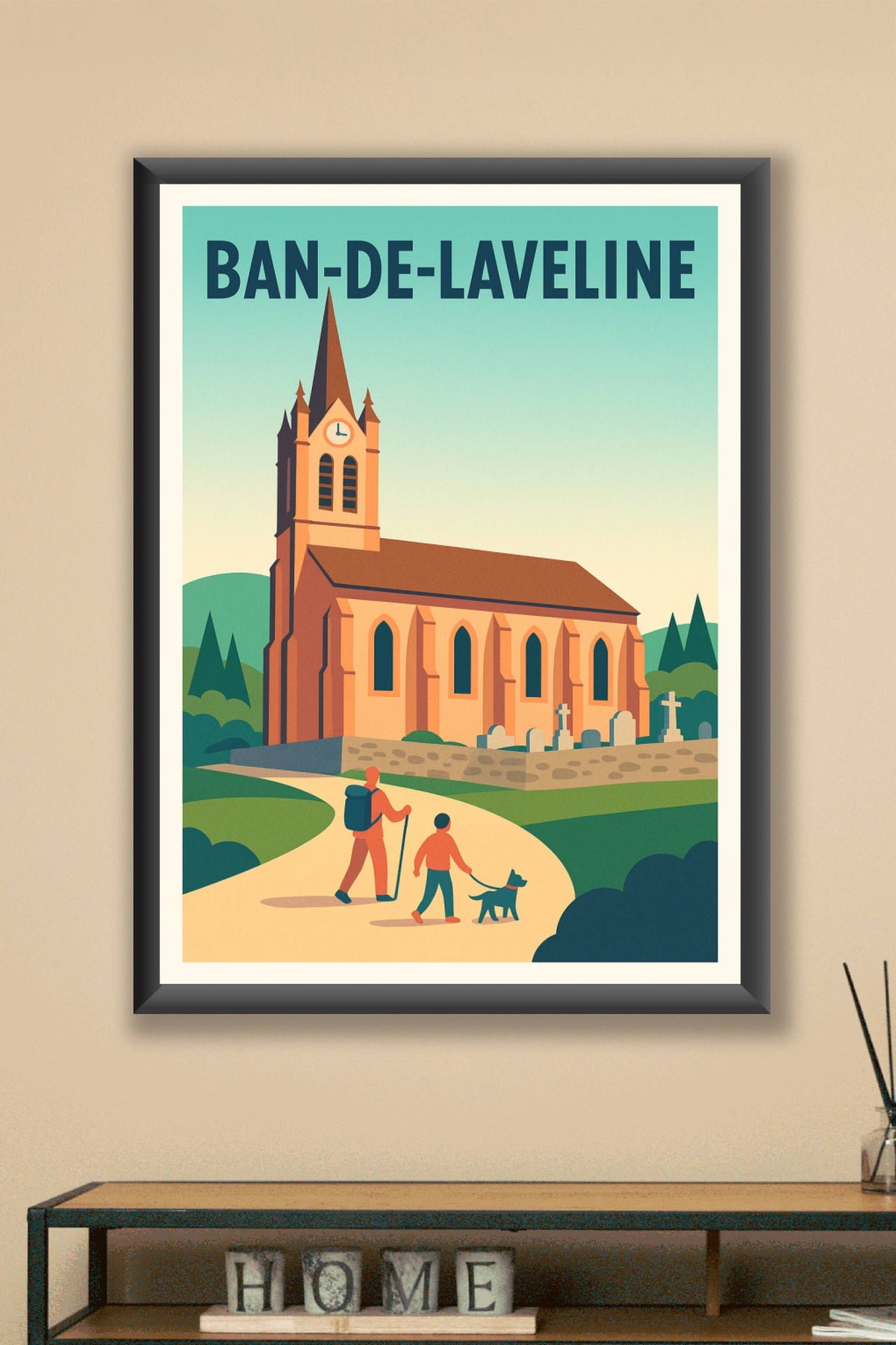 Affiche de Ban-de-Laveline - Charme pittoresque et nature paisible