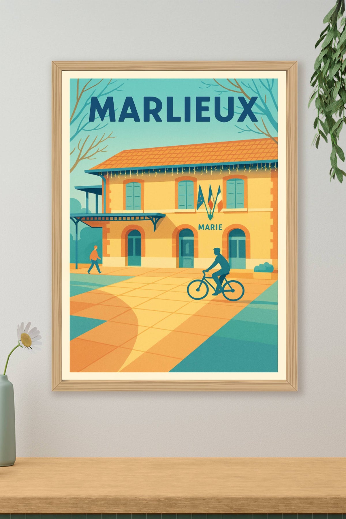 Affiche de Marlieux - Charme tranquille et convivialité locale