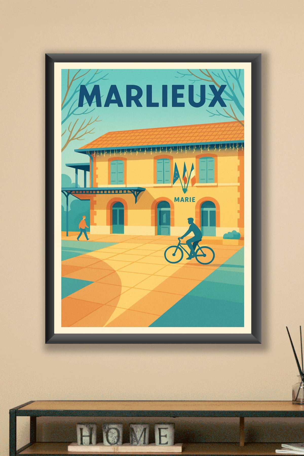 Affiche de Marlieux - Charme tranquille et convivialité locale