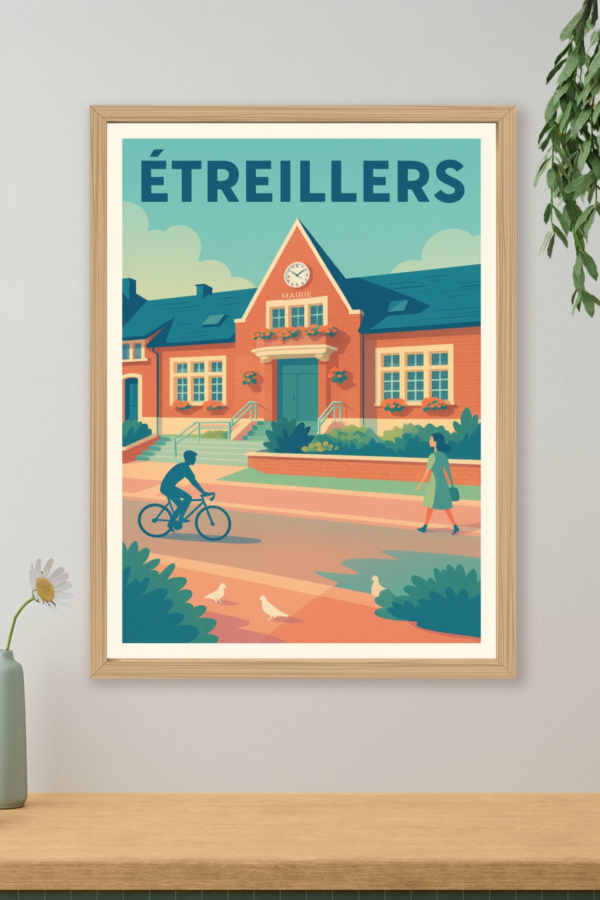 Affiche de Étreillers - Charme et sérénité au cœur du village