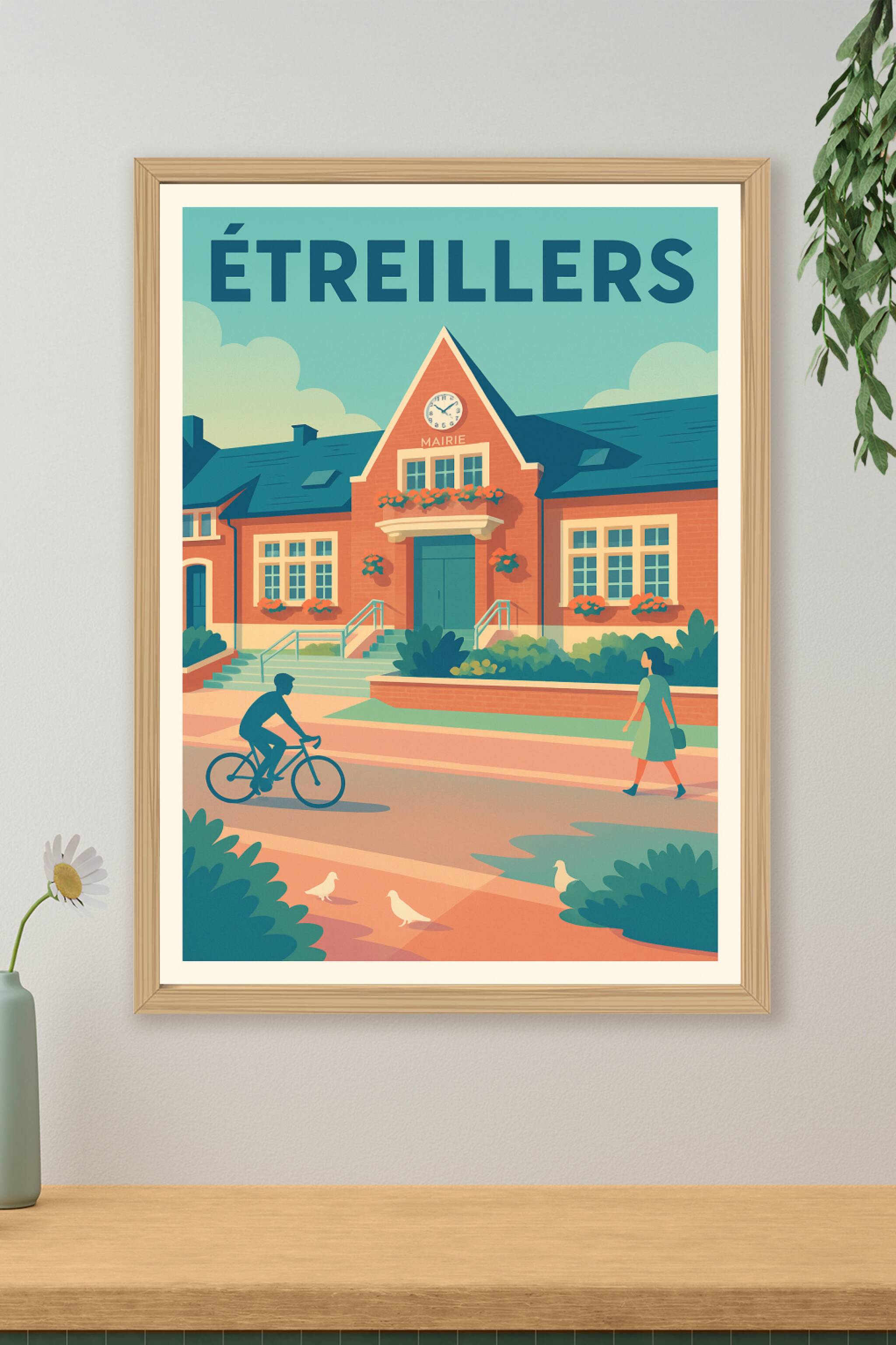 Affiche de Étreillers - Charme et sérénité au cœur du village