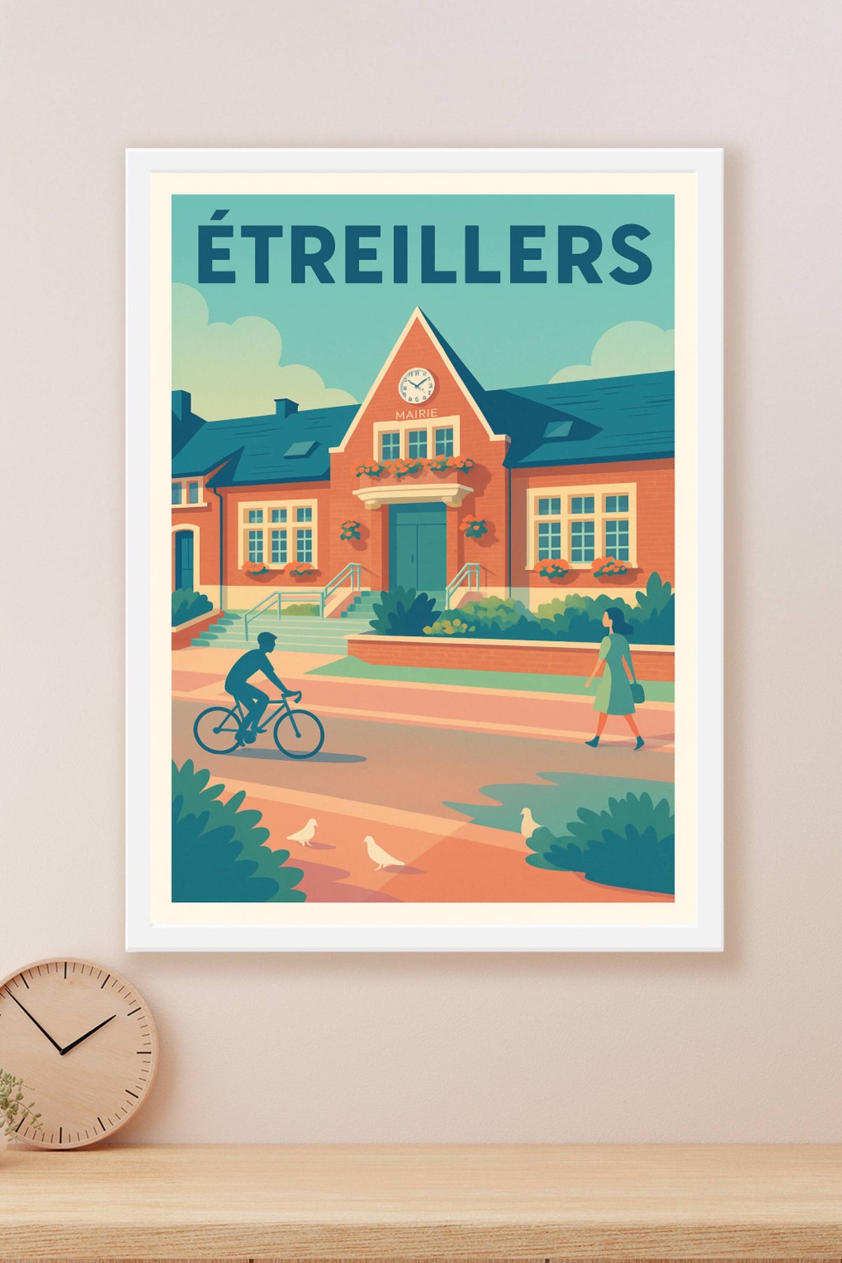 Affiche de Étreillers - Charme et sérénité au cœur du village