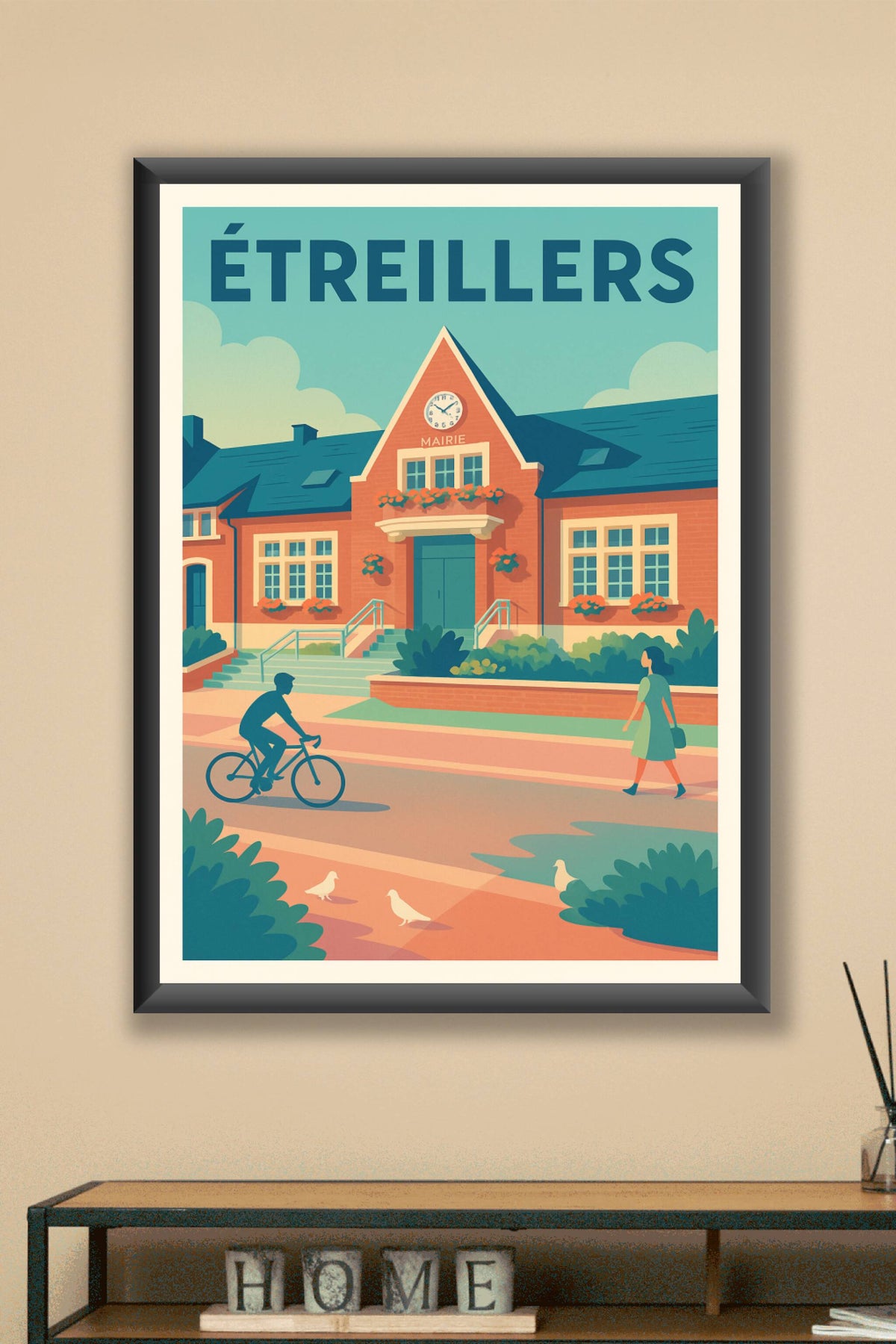 Affiche de Étreillers - Charme et sérénité au cœur du village