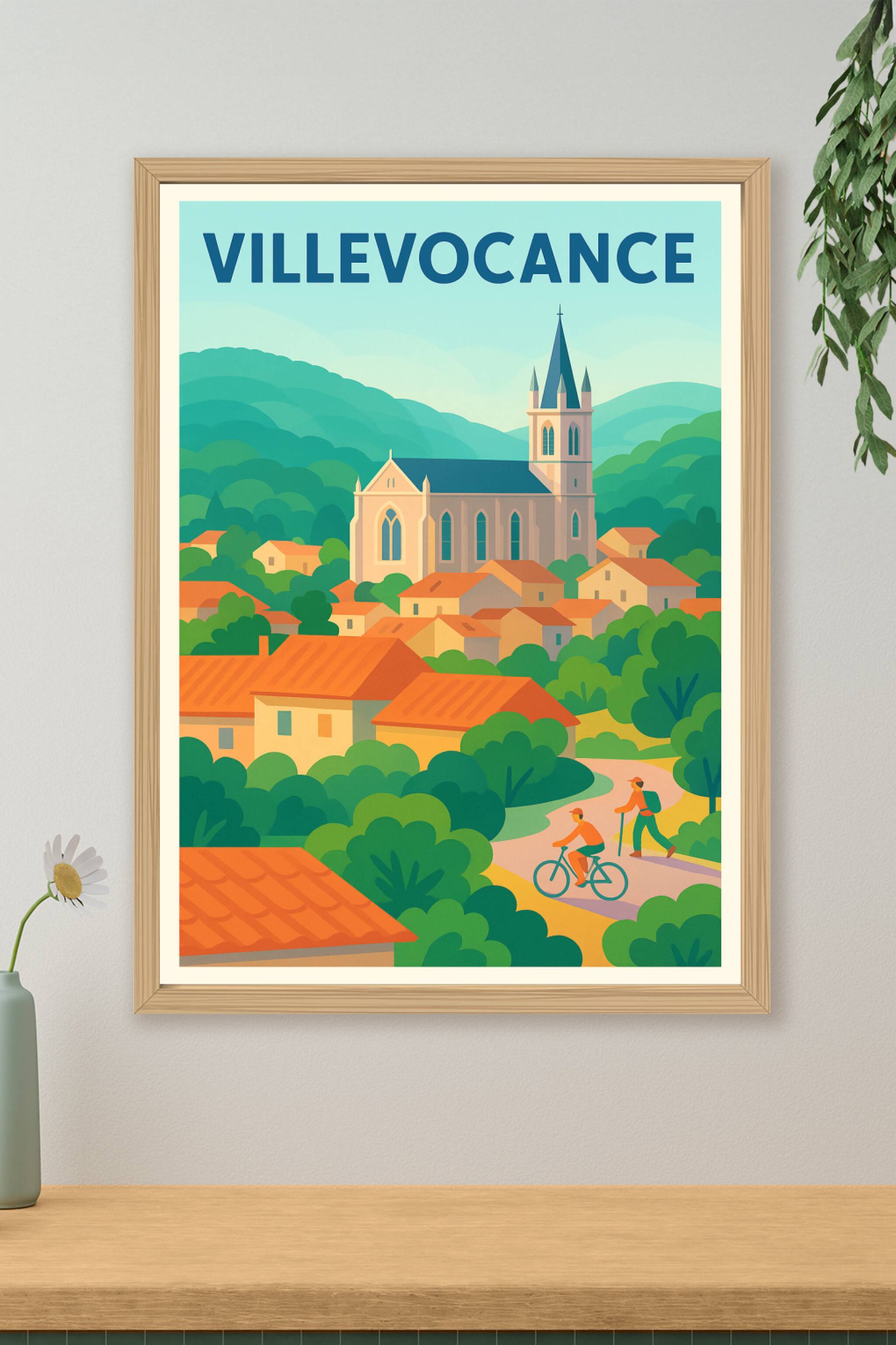 Affiche de Villevocance - Évasion bucolique au cœur de la nature