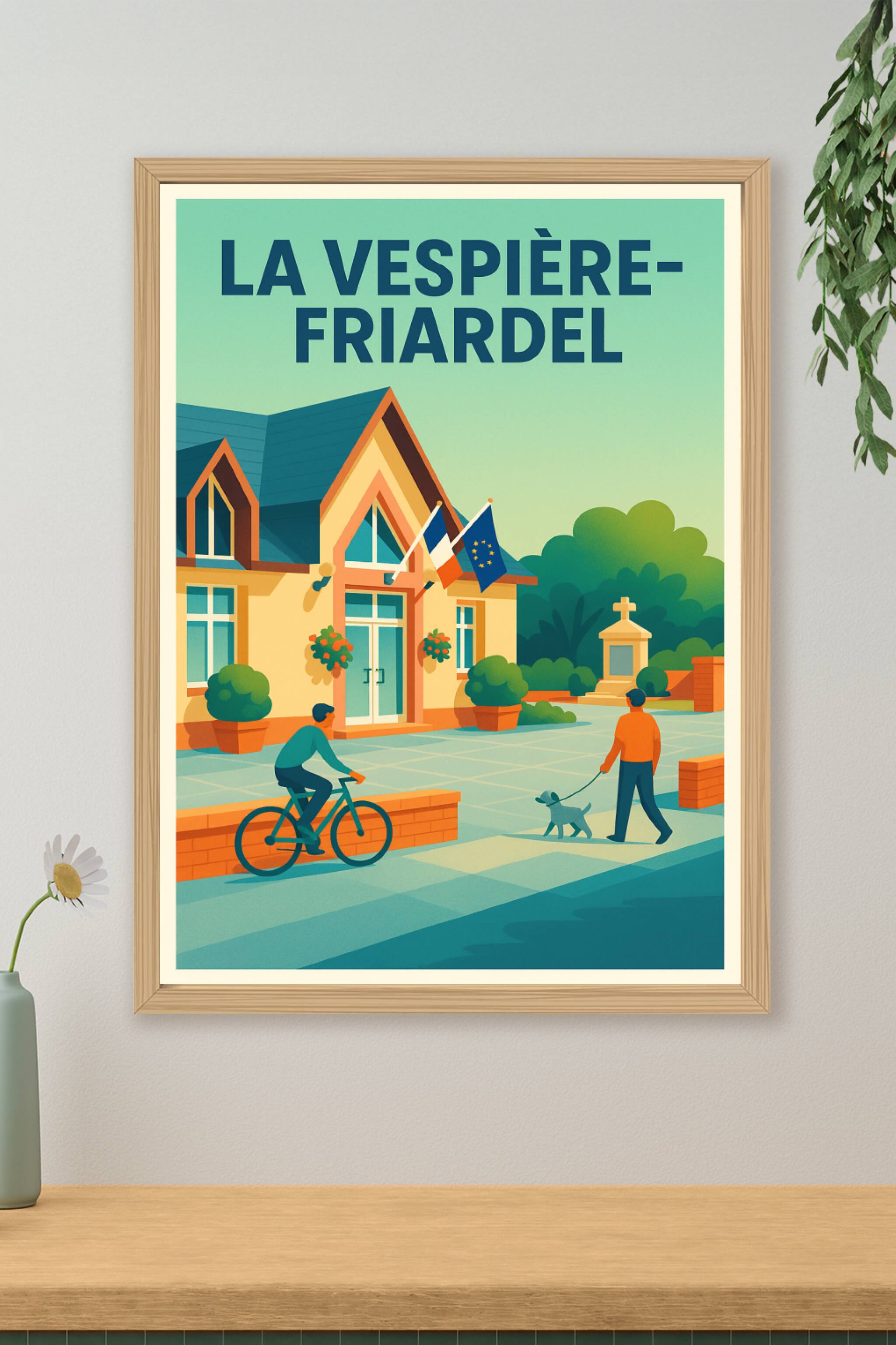 Affiche de La Vespière-Friardel - Charme et tranquillité au cœur de la Normandie