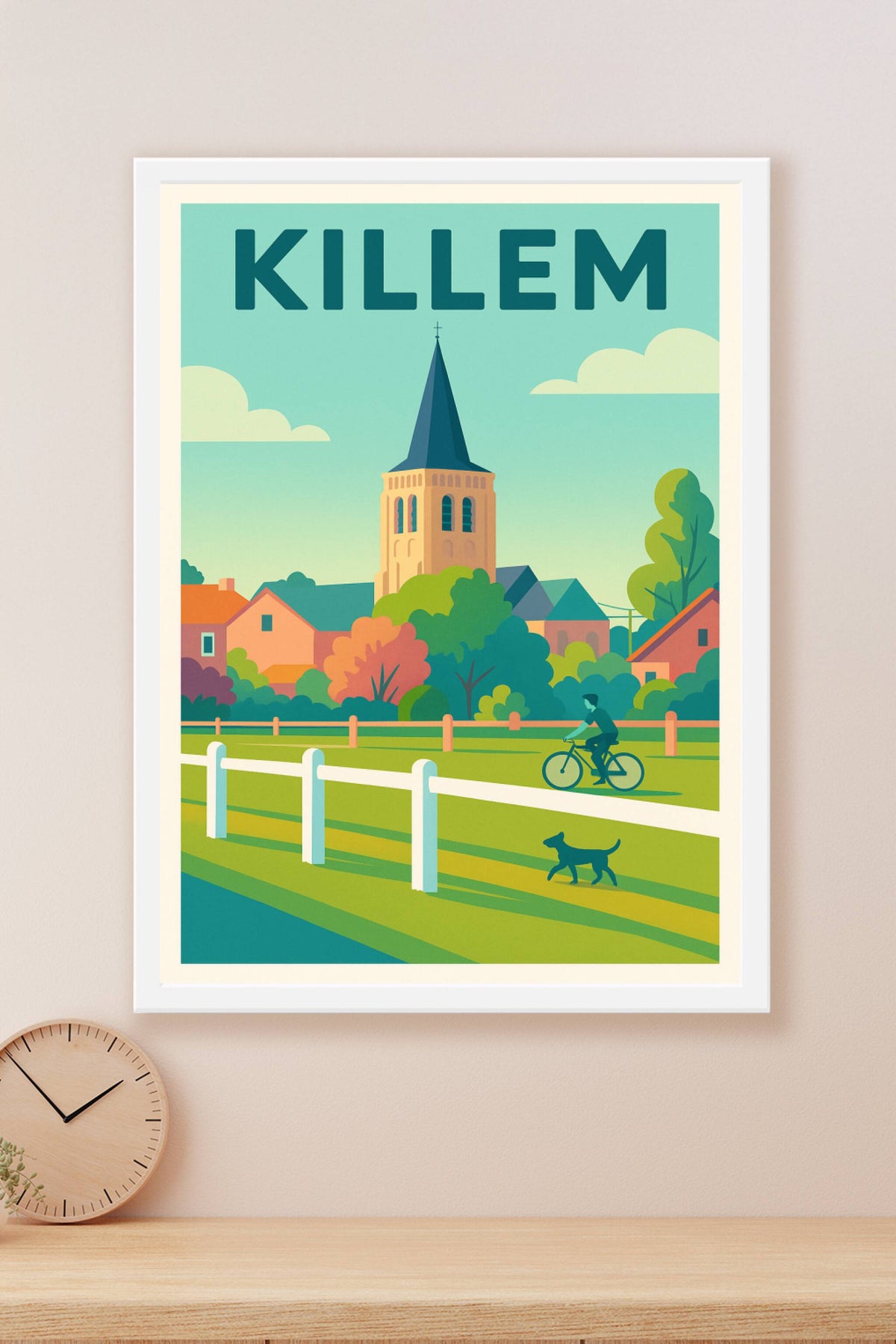 Affiche de Killem - Le charme paisible de la campagne flamande