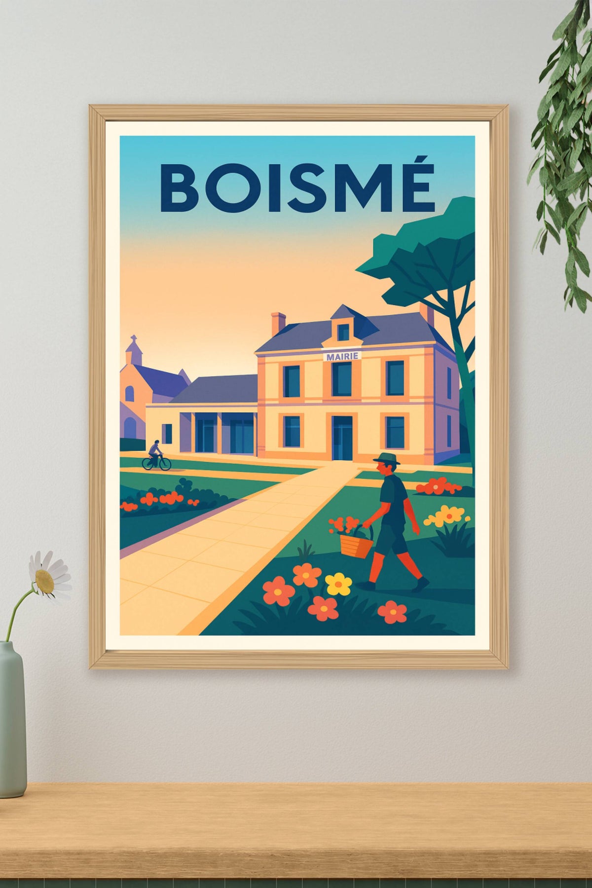 Affiche de Boismé - Charme paisible et douceur de vivre