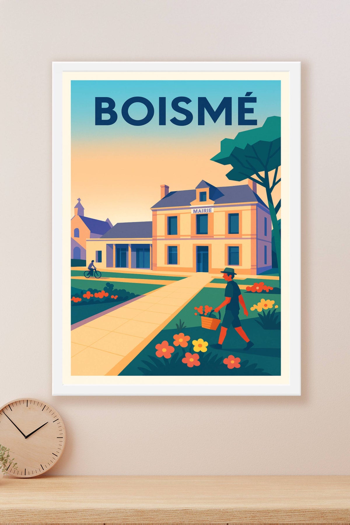 Affiche de Boismé - Charme paisible et douceur de vivre