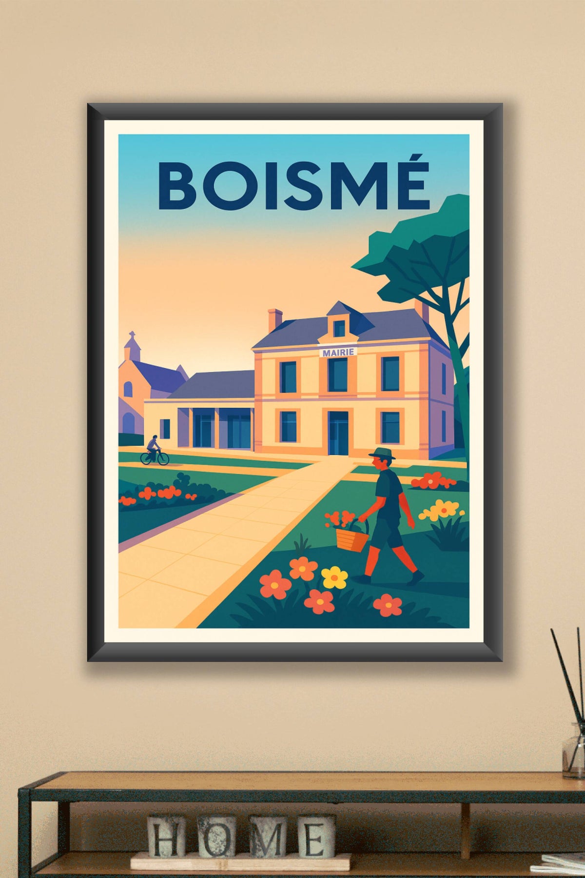 Affiche de Boismé - Charme paisible et douceur de vivre