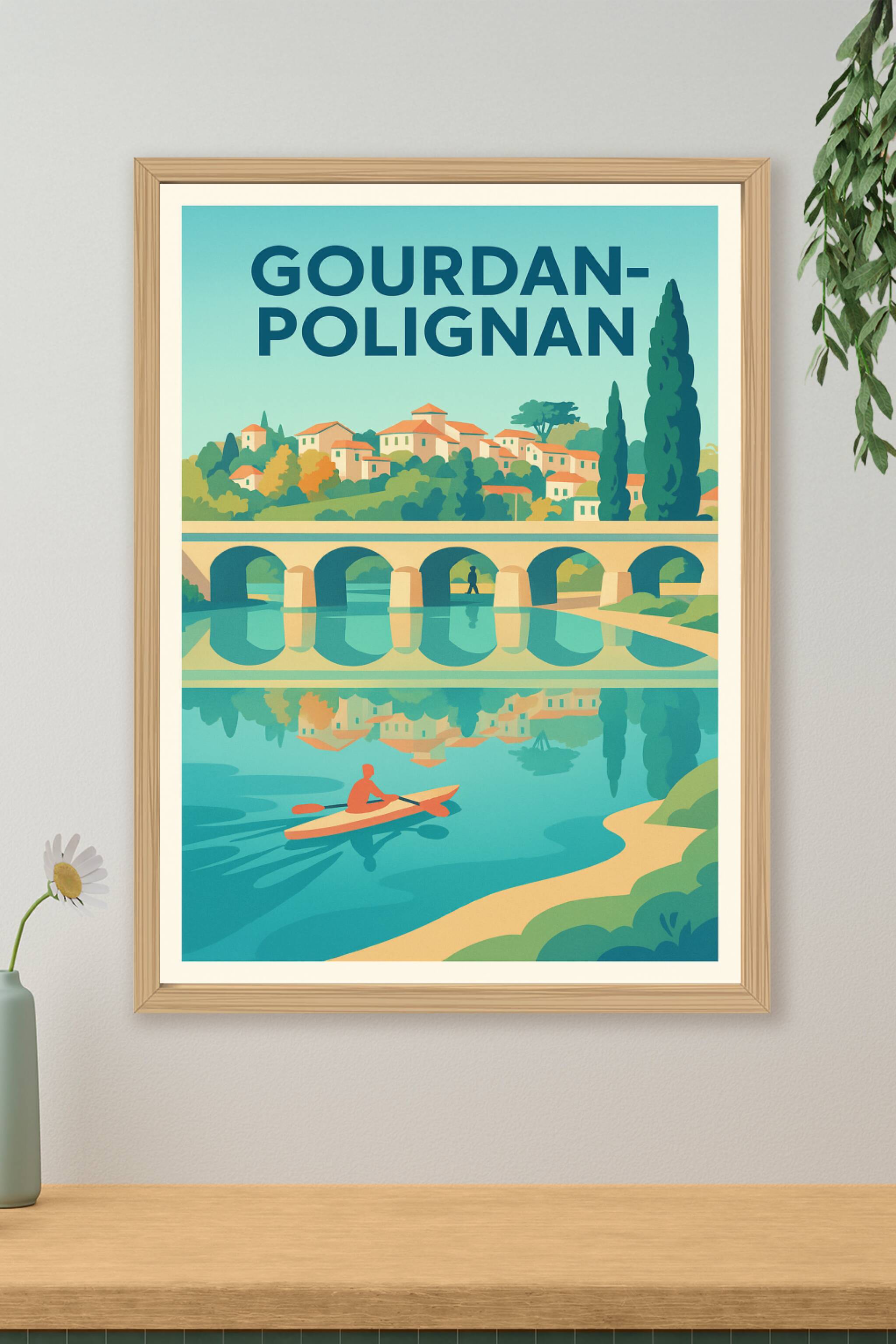 Affiche de Gourdan-Polignan - Sérénité au fil de l'eau