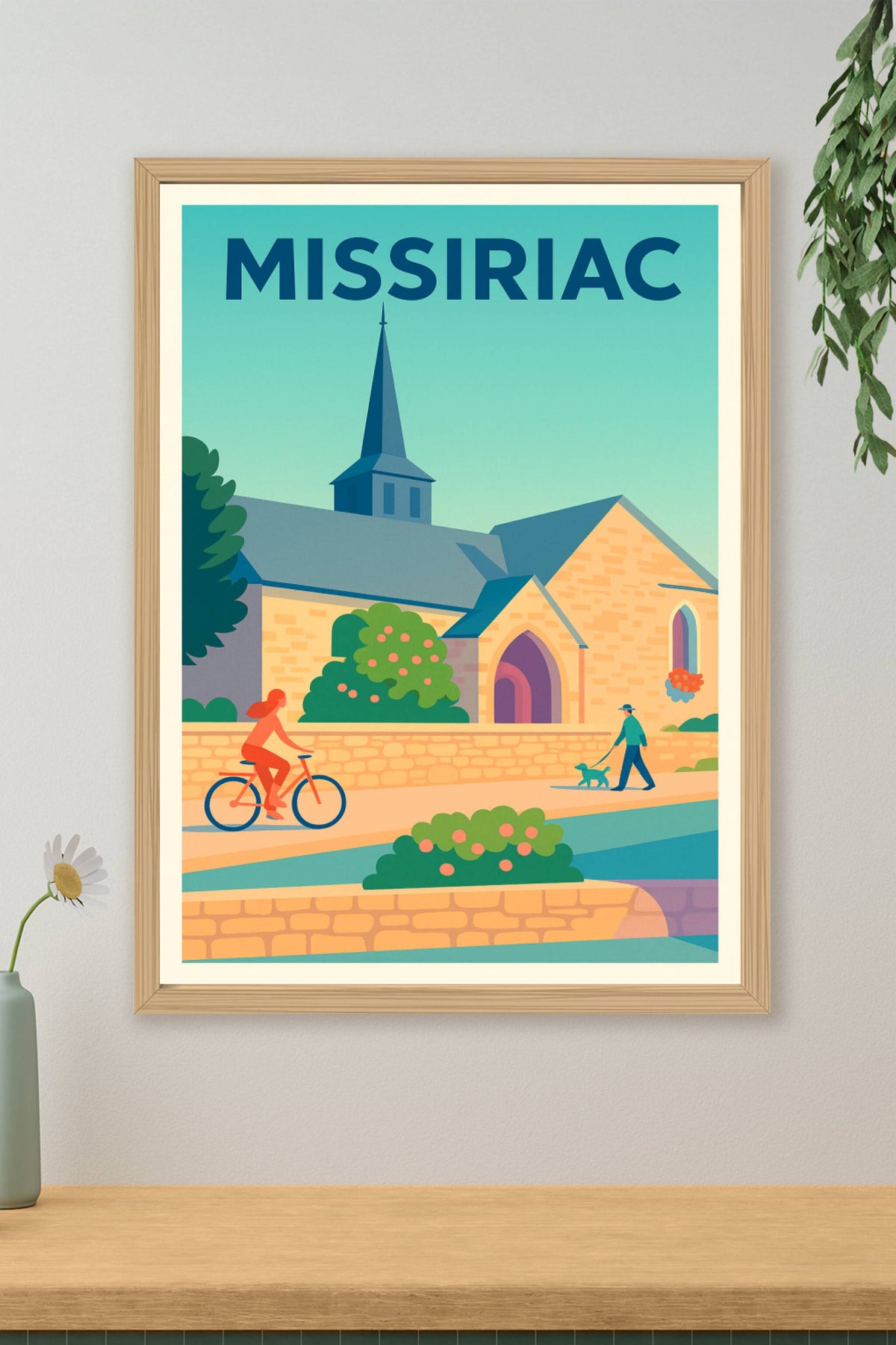 Affiche de Missiriac - Charme bucolique et sérénité bretonne