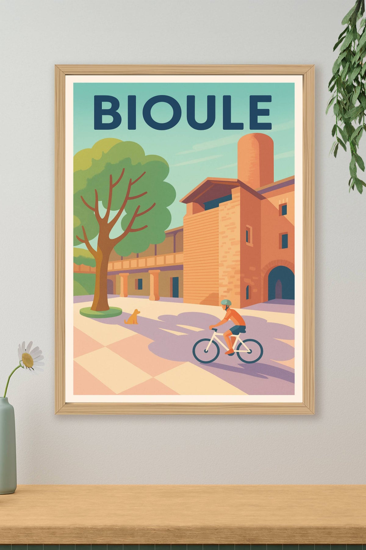 Affiche de Bioule - Charme et douceur au cœur du Lot-et-Garonne