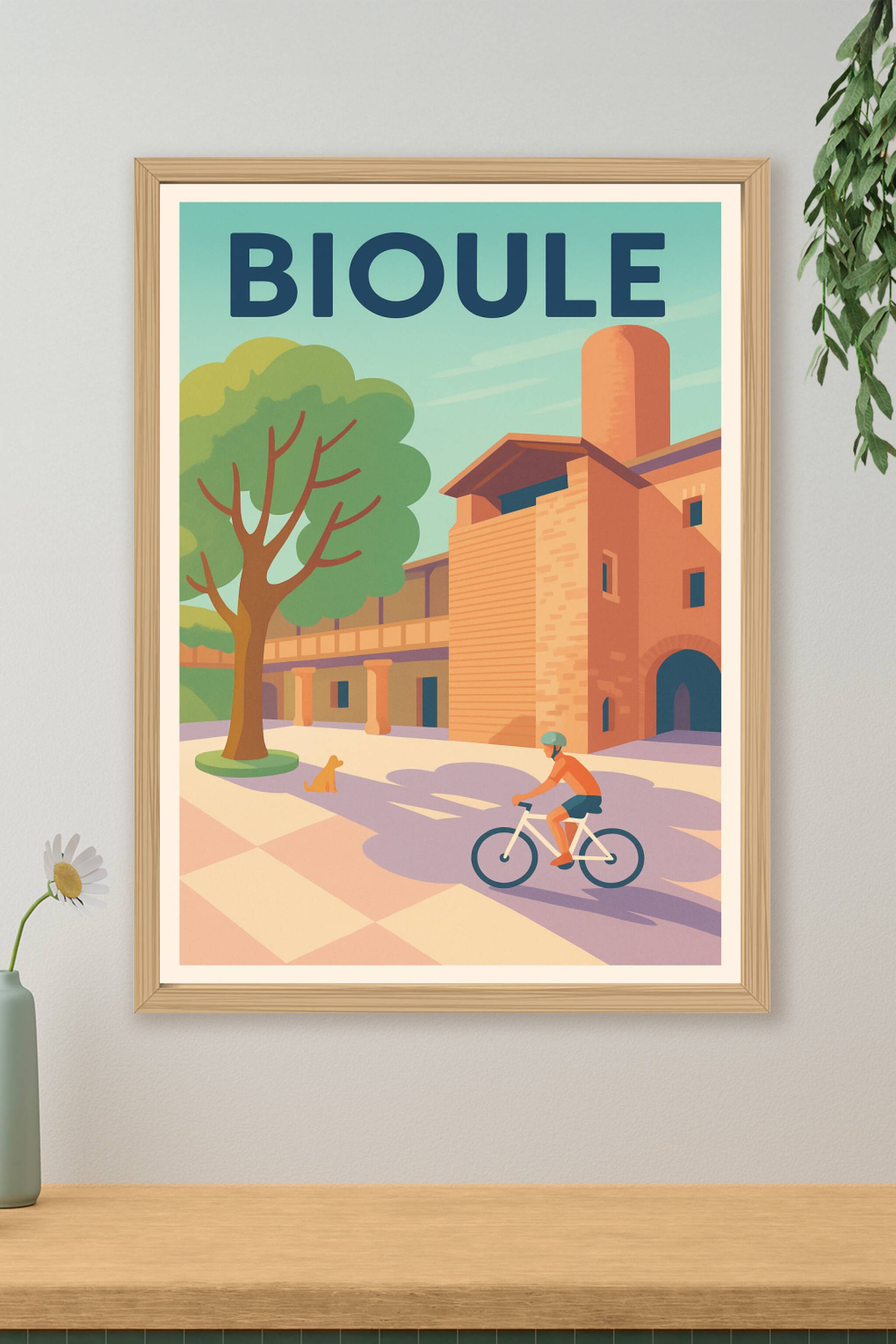 Affiche de Bioule - Charme et douceur au cœur du Lot-et-Garonne