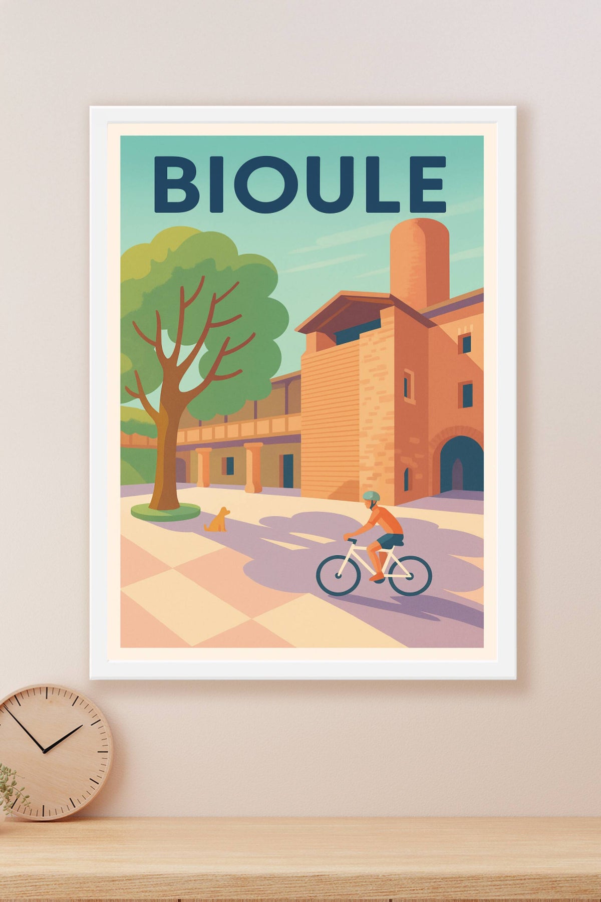 Affiche de Bioule - Charme et douceur au cœur du Lot-et-Garonne