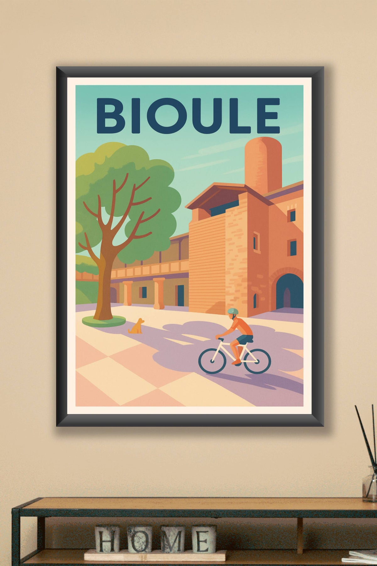 Affiche de Bioule - Charme et douceur au cœur du Lot-et-Garonne