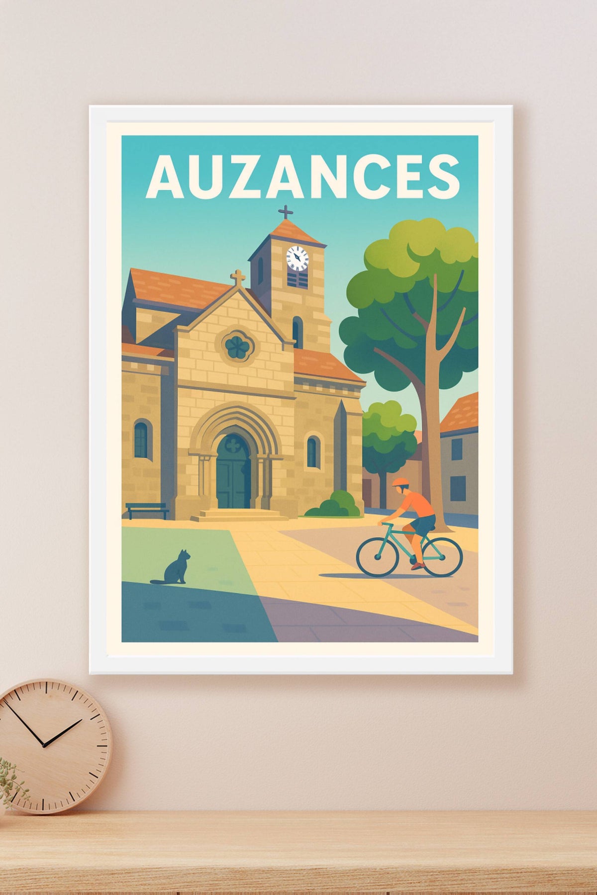 Affiche de Auzances - Charme et sérénité au cœur d'une ville authentique