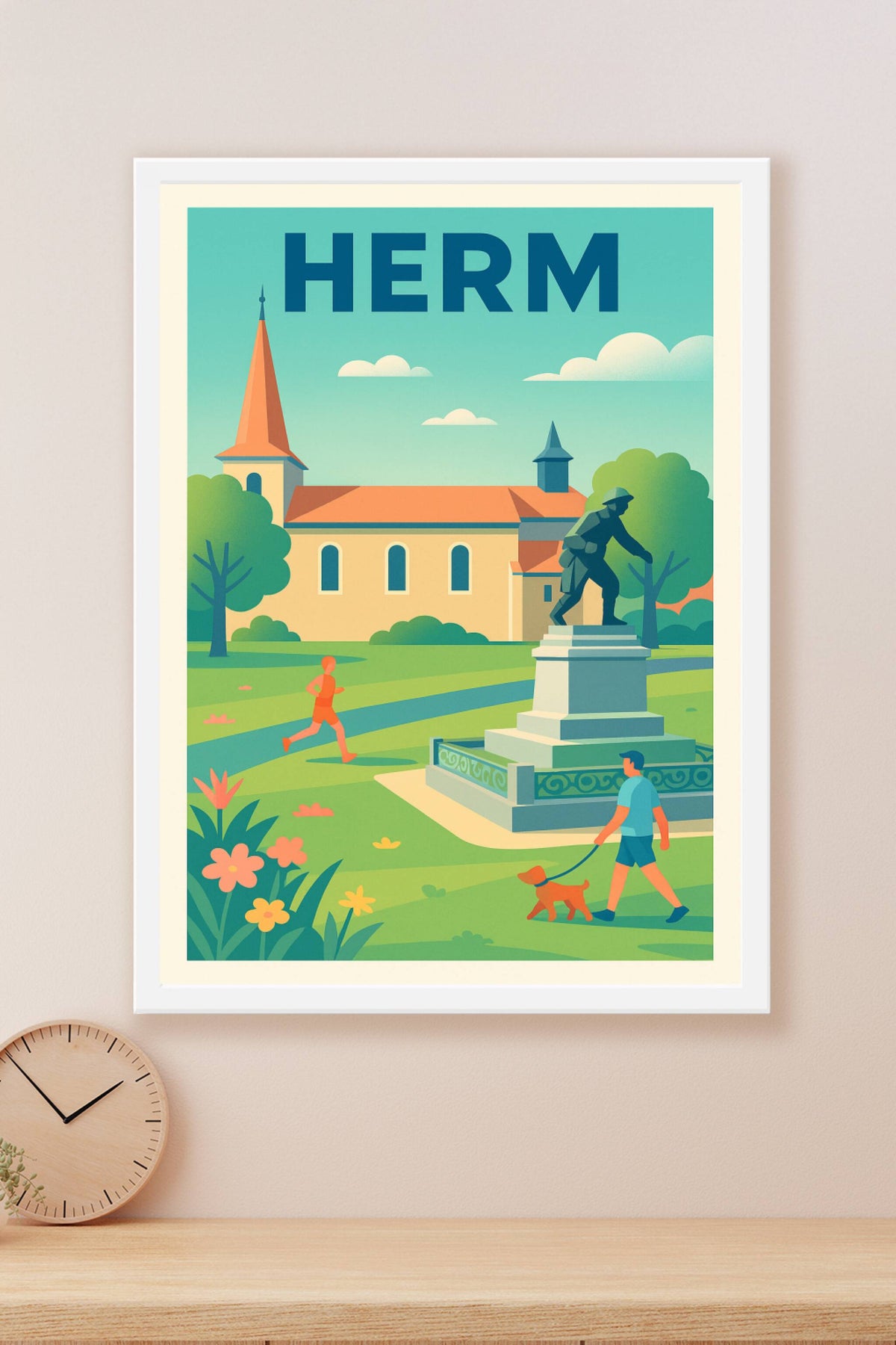Affiche de Herm - Un havre de paix entre nature et histoire