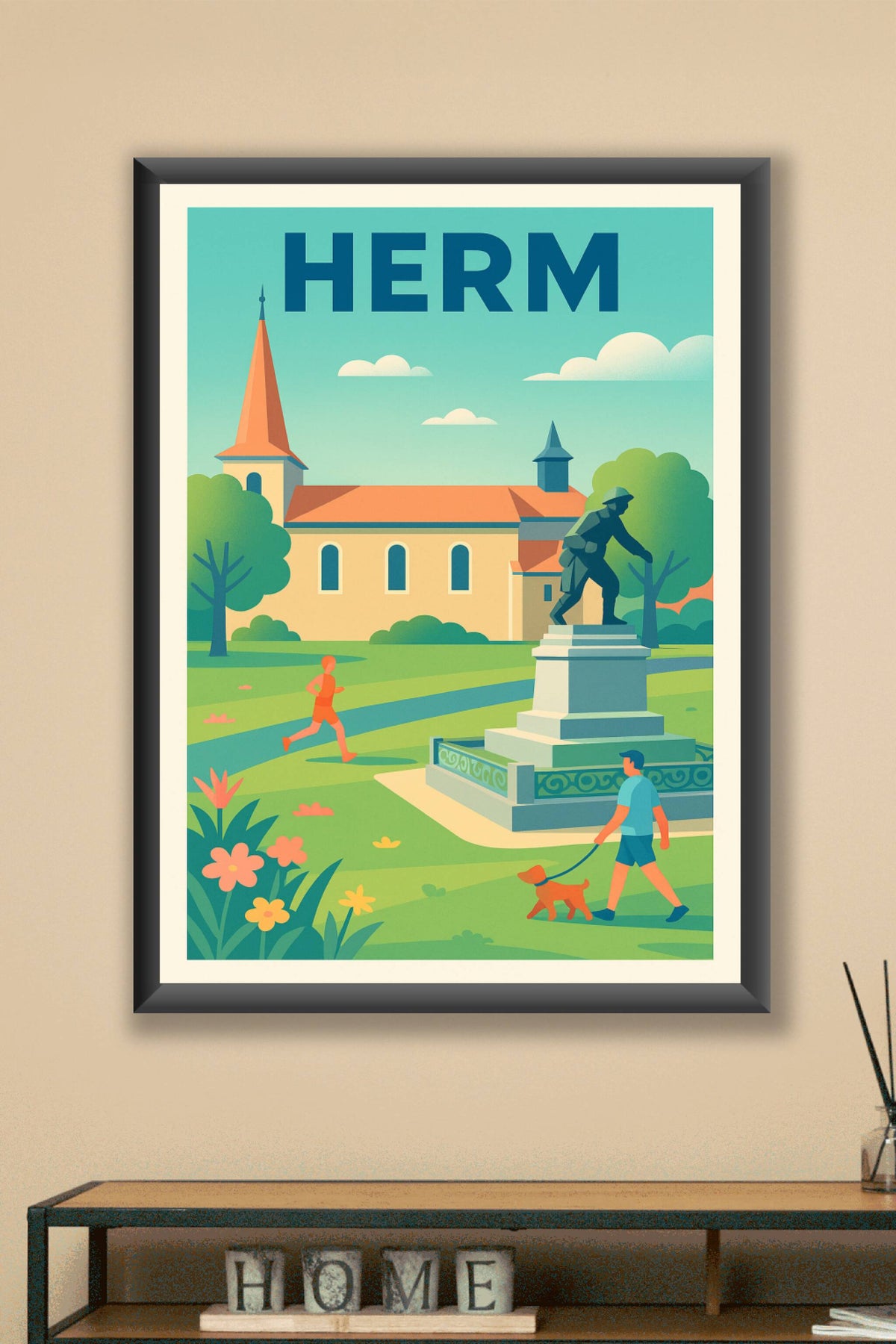 Affiche de Herm - Un havre de paix entre nature et histoire