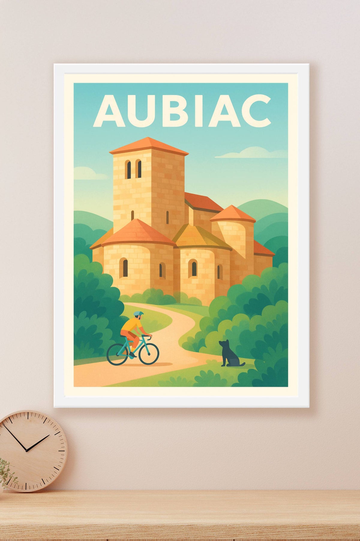 Affiche de Aubiac - Charme médiéval en pleine nature