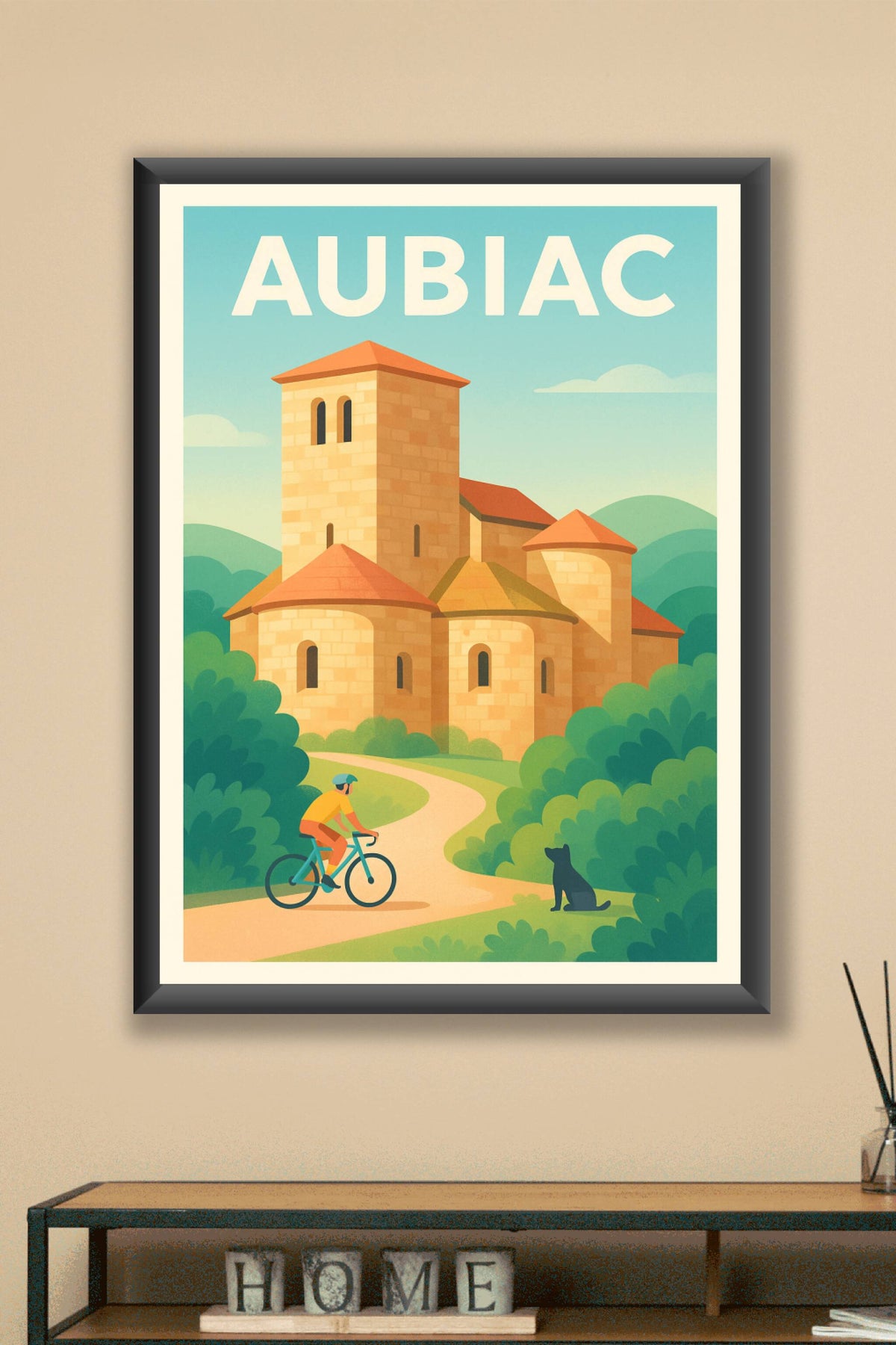 Affiche de Aubiac - Charme médiéval en pleine nature