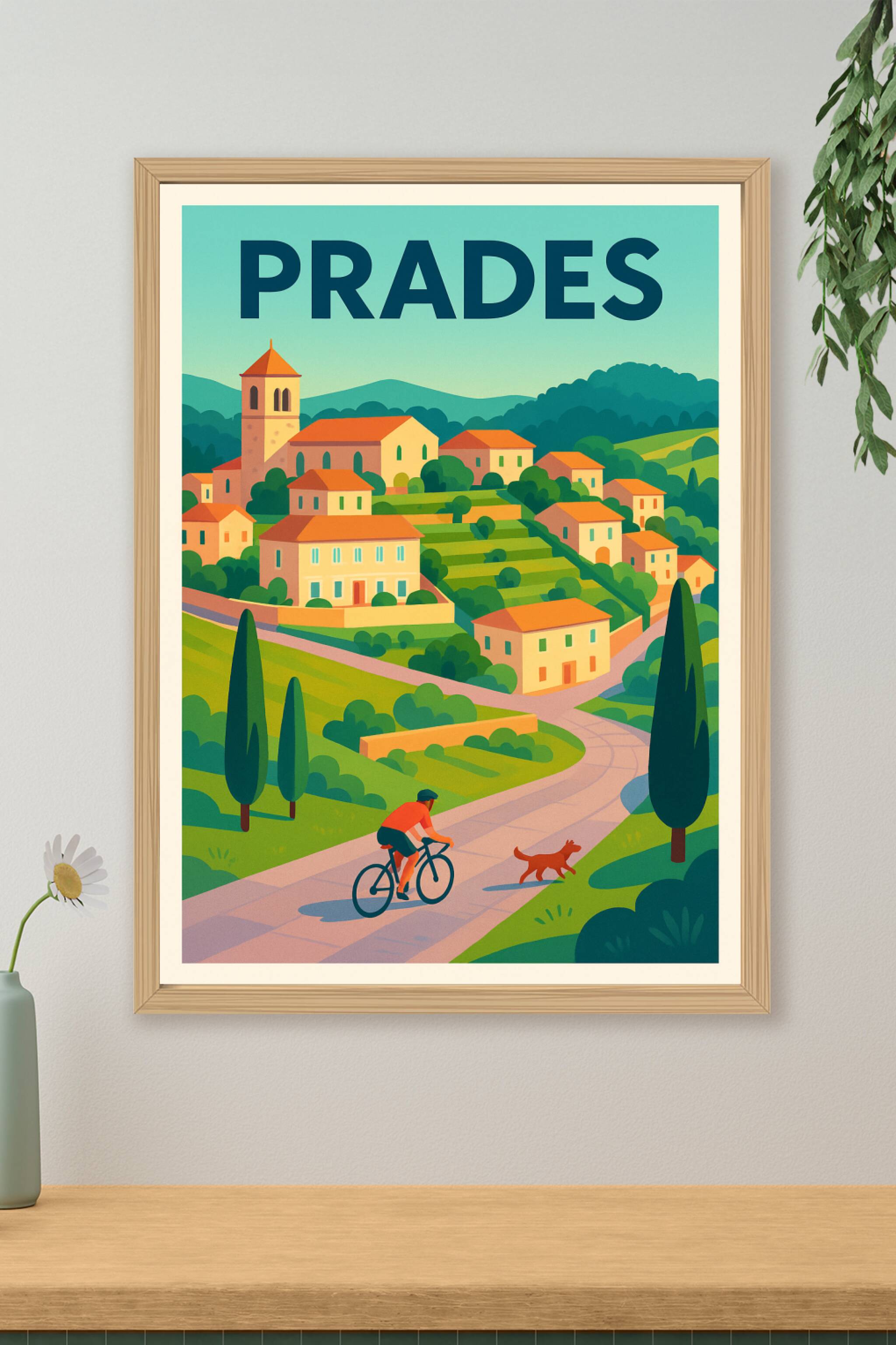 Affiche de Prades - Évasion et nature en douceur