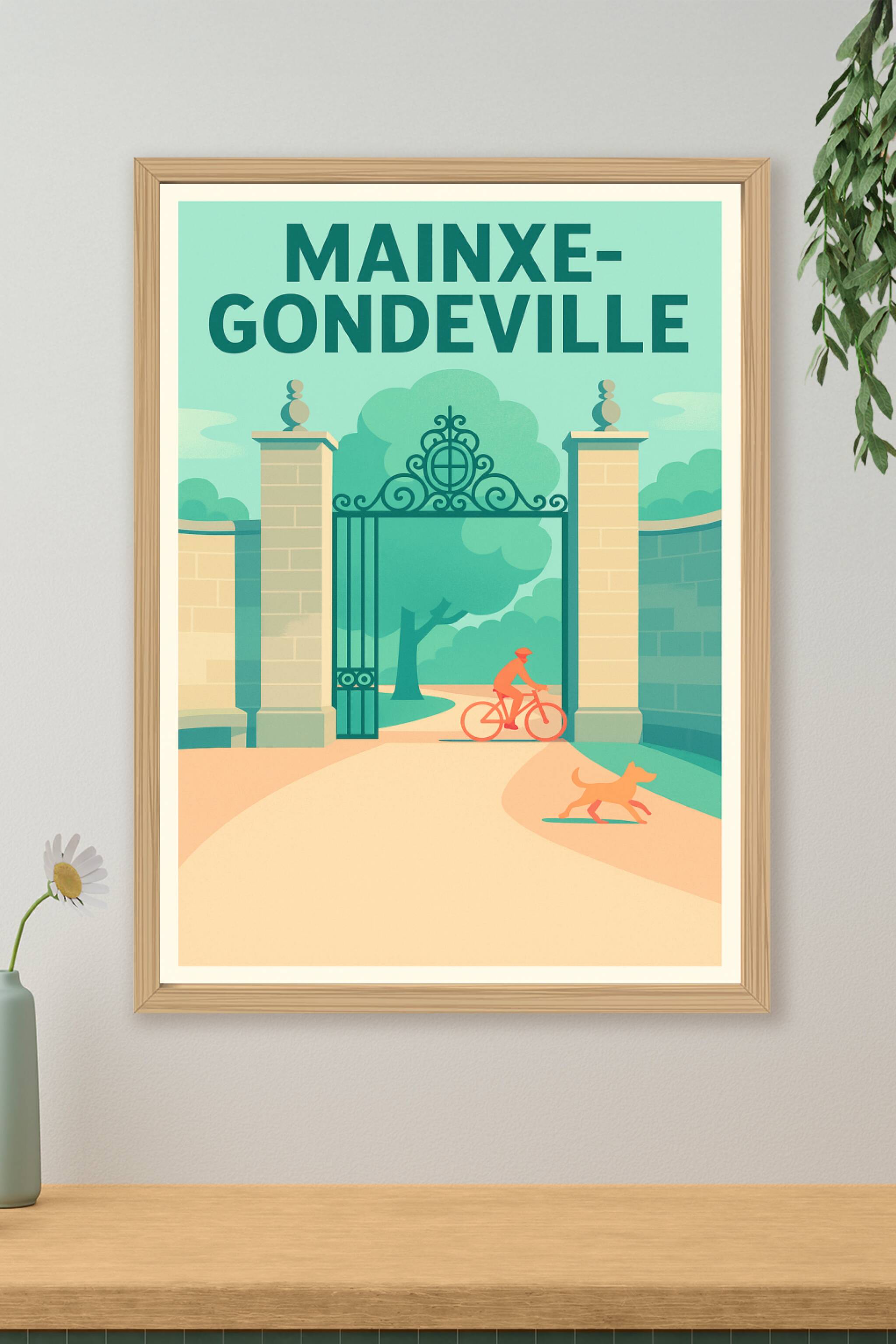 Affiche de Mainxe-Gondeville - Charme bucolique et élégance