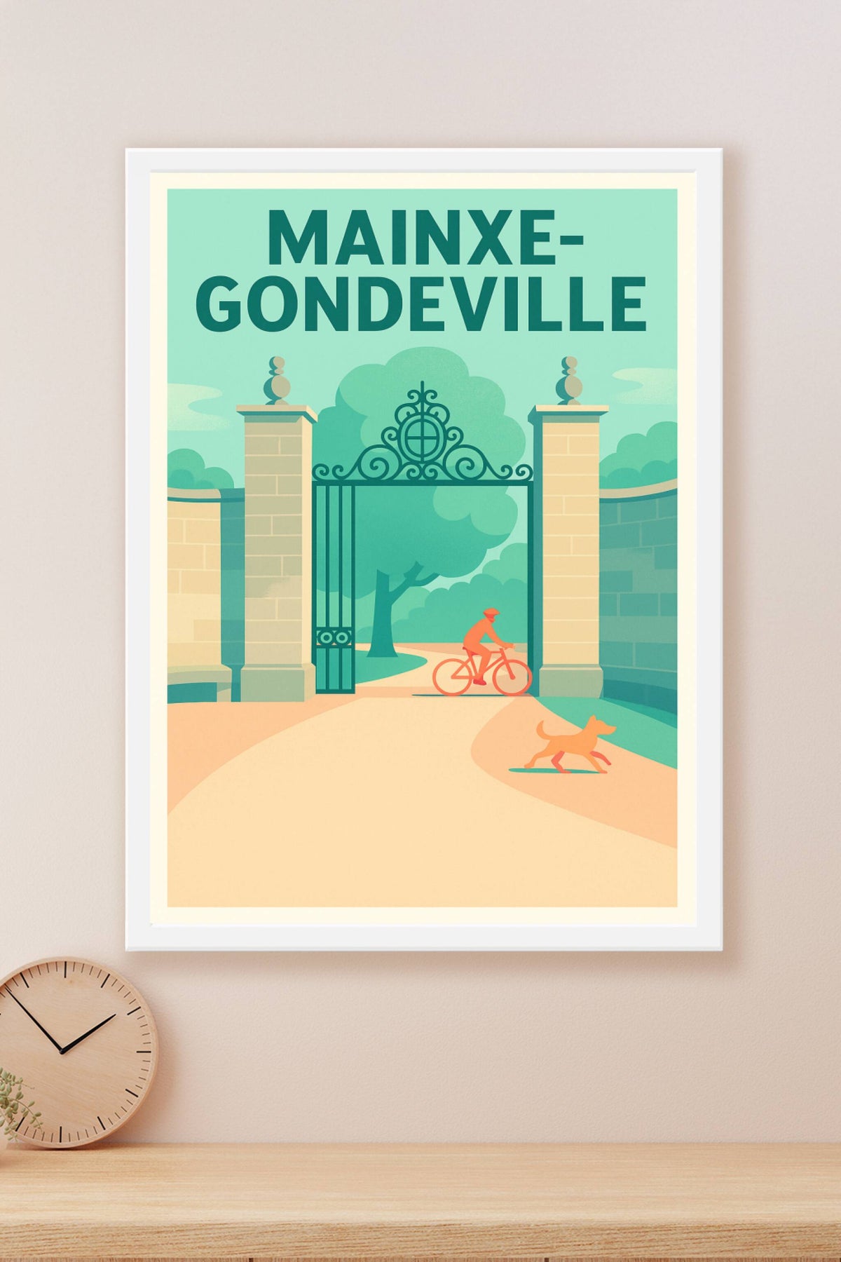 Affiche de Mainxe-Gondeville - Charme bucolique et élégance