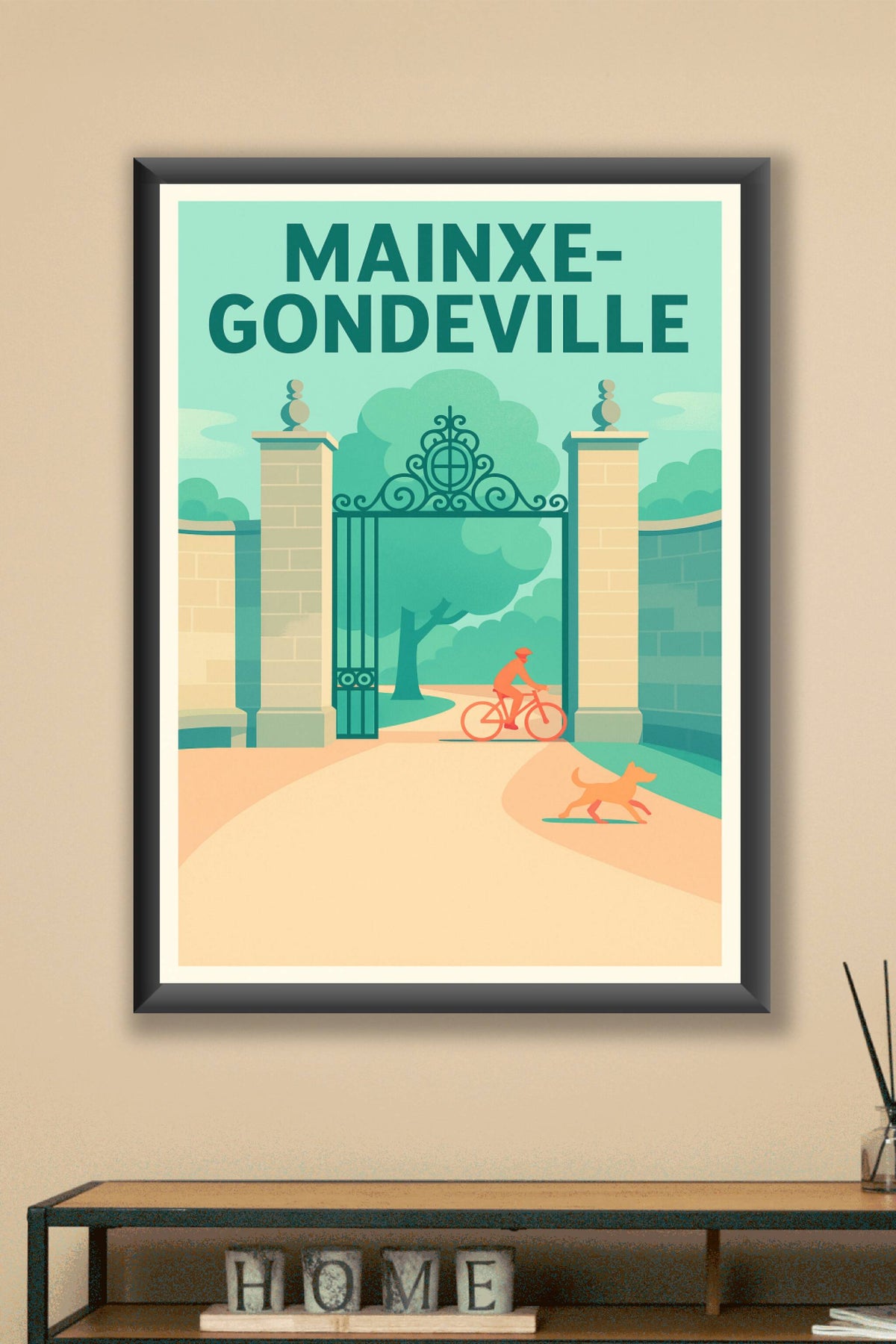 Affiche de Mainxe-Gondeville - Charme bucolique et élégance