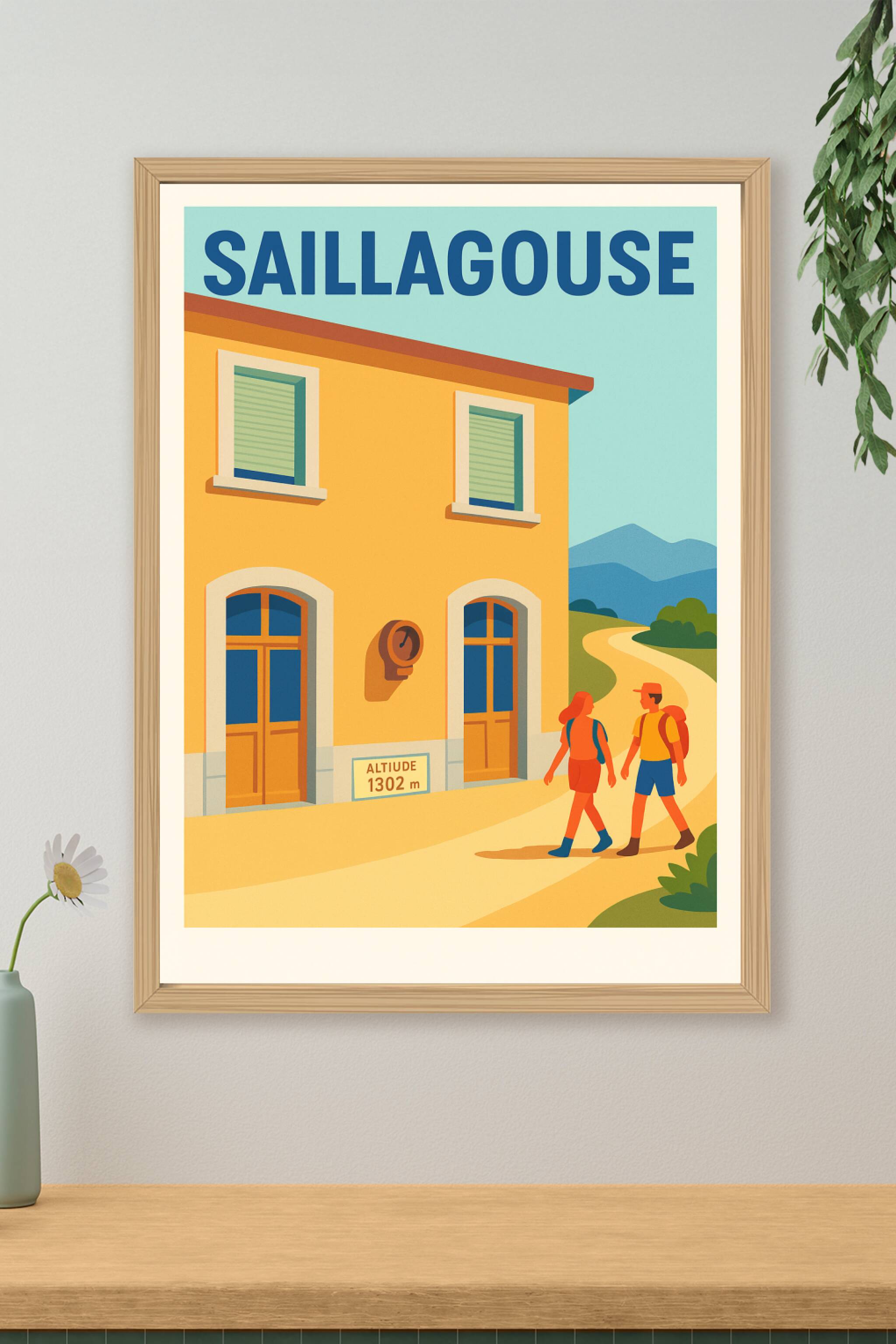 Affiche de Saillagouse - L'escapade montagnarde à 1302 m d'altitude